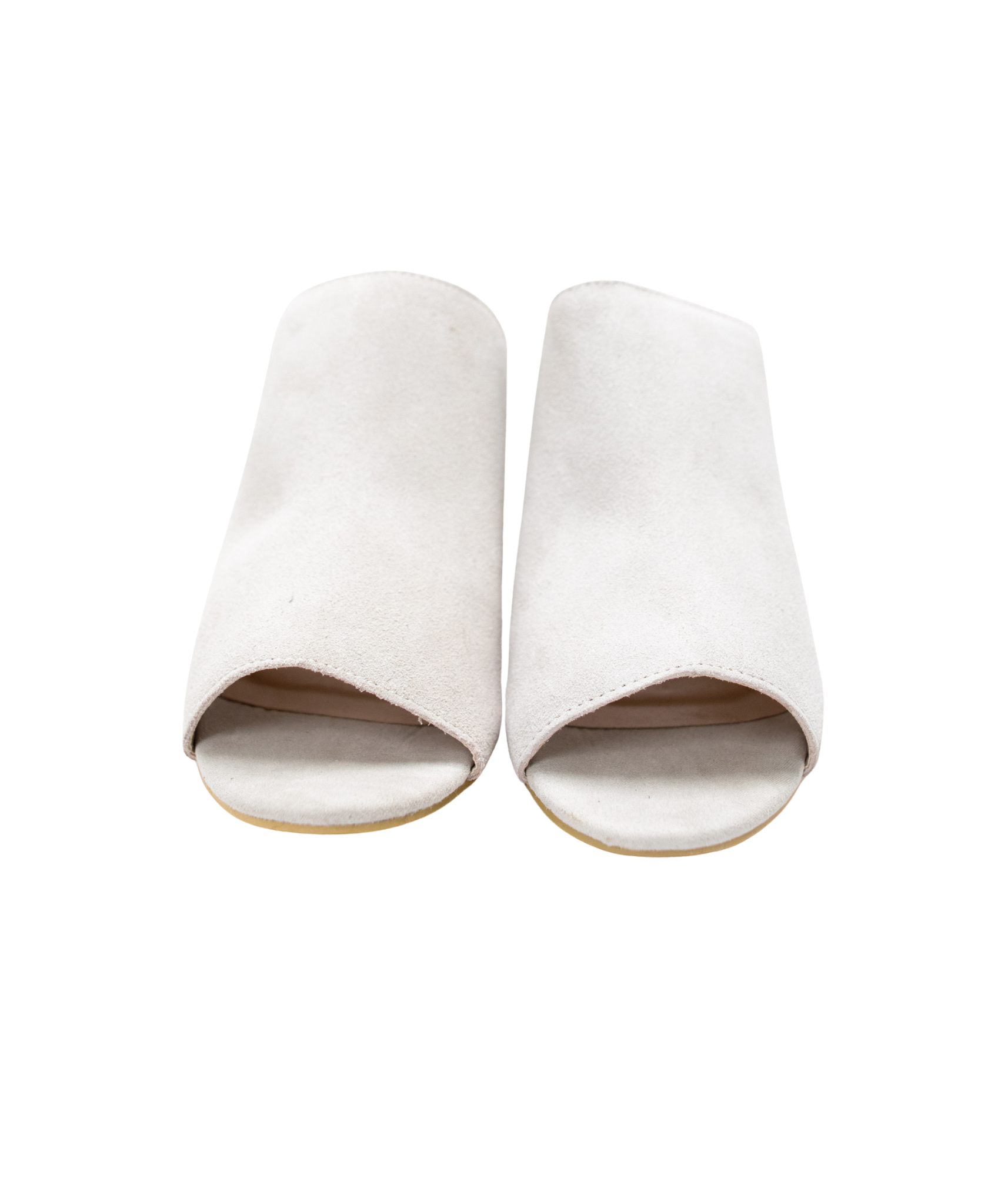 Helena Heeled Sandal in Ice Suede Shoes Ave Shops- Tilden Co.