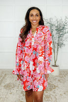 Hold Out for More Print Dress Womens Ave Shops- Tilden Co.