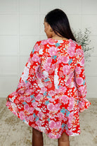 Hold Out for More Print Dress Womens Ave Shops- Tilden Co.