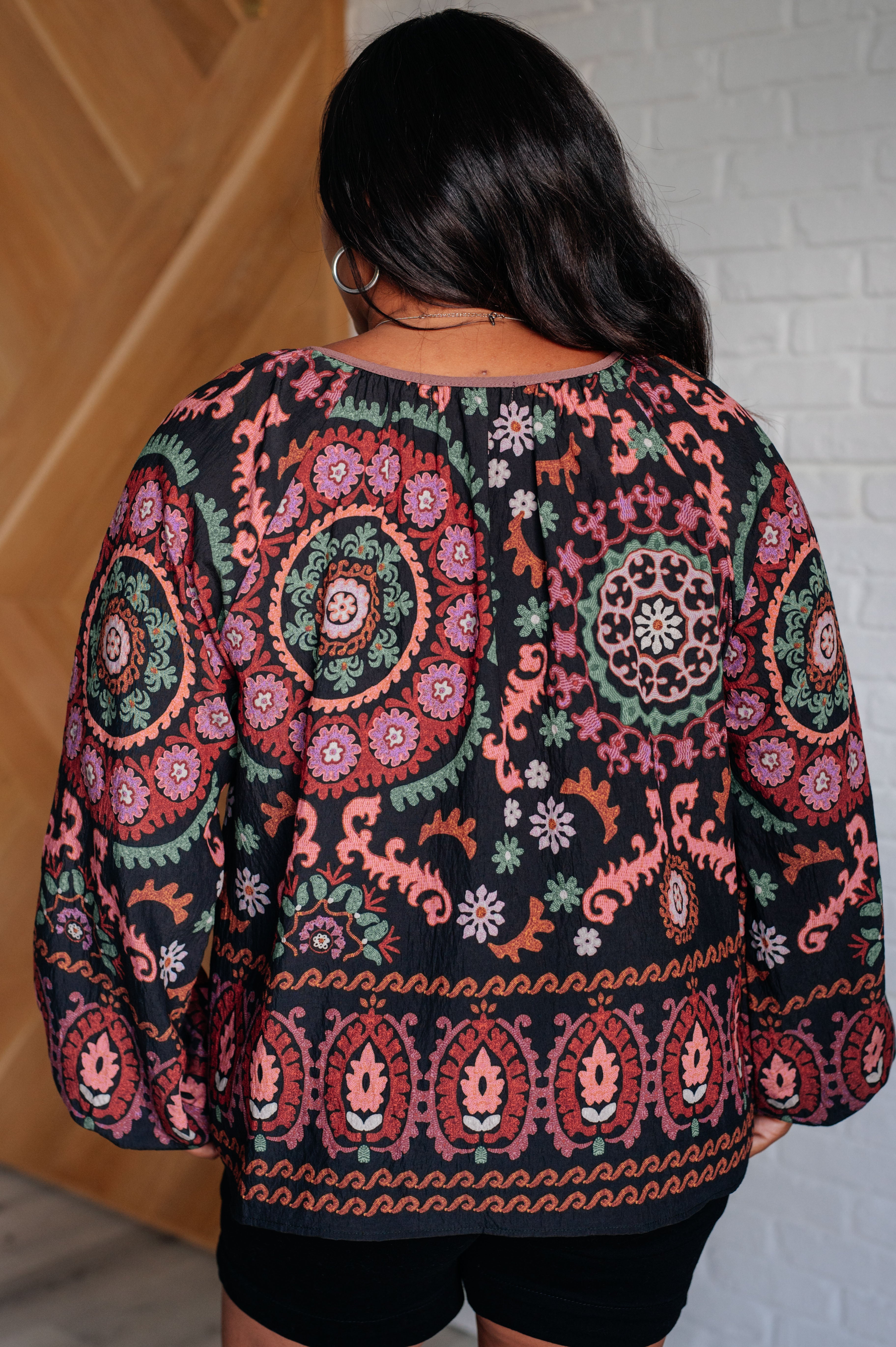 I Feel That Peasant Blouse Blouses Ave Shops- Tilden Co.