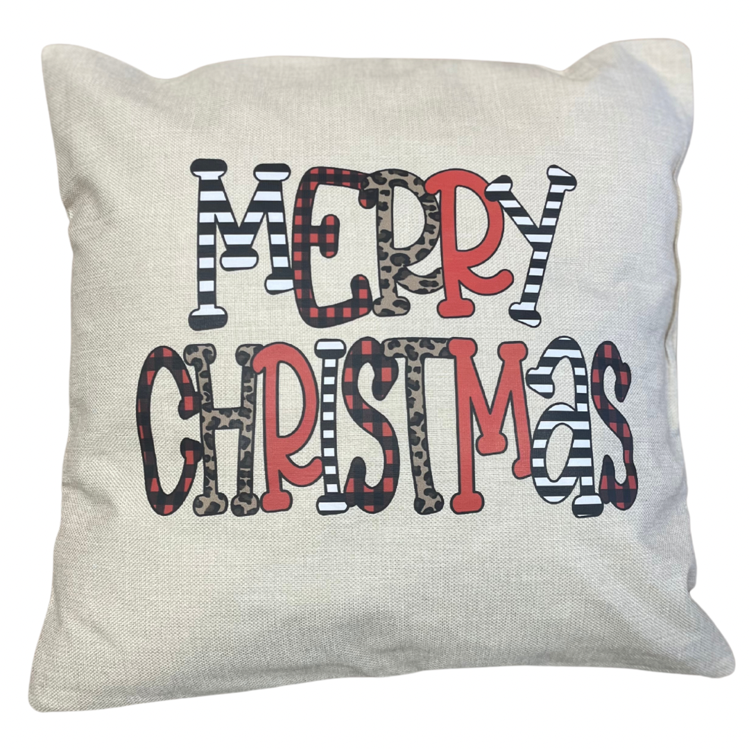 Christmas Décor Pillows Merry Christmas Merry Christmas Daydreamer Creations- Tilden Co.