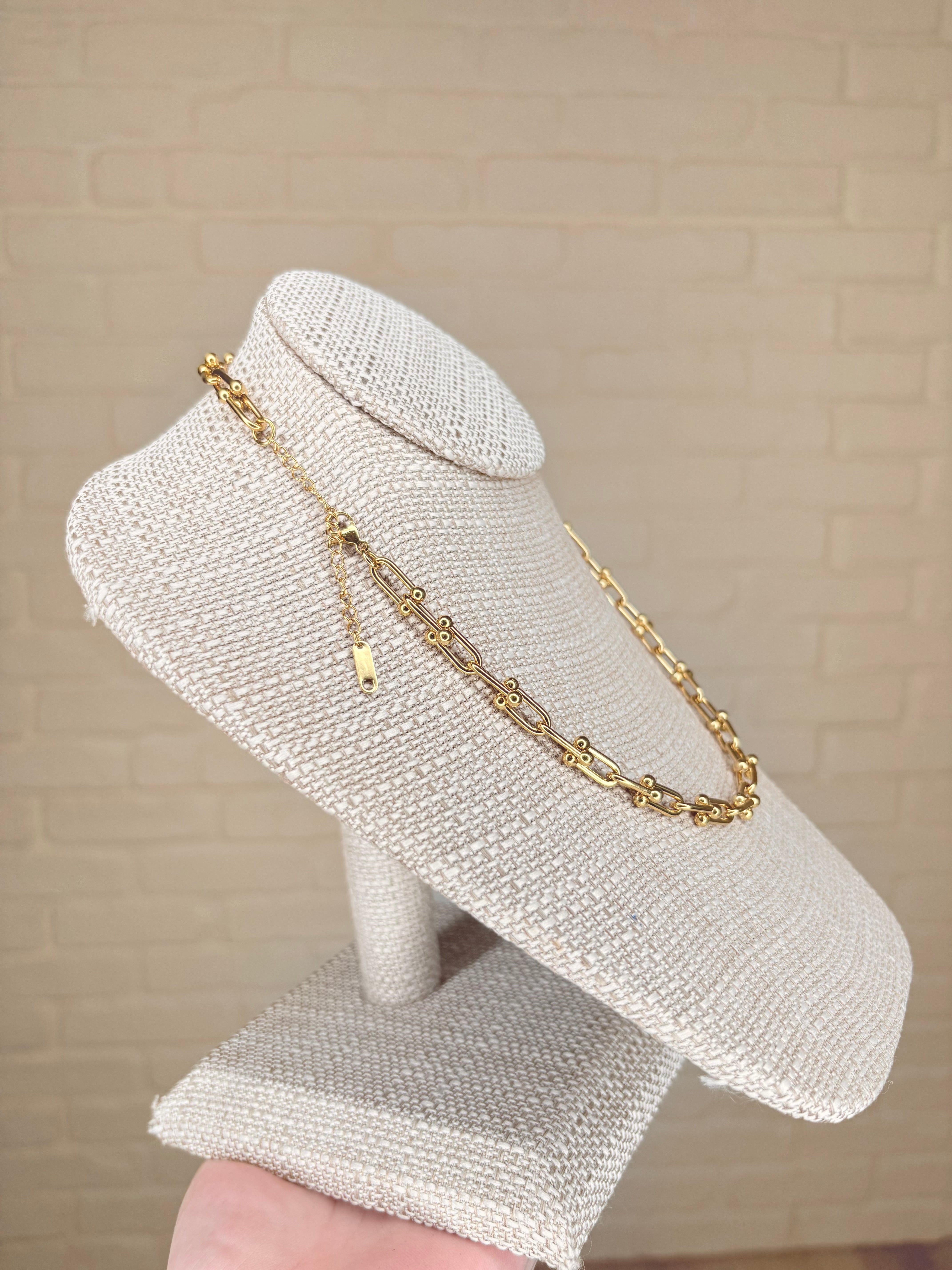Closest Link Necklace Accessories Ave Shops- Tilden Co.