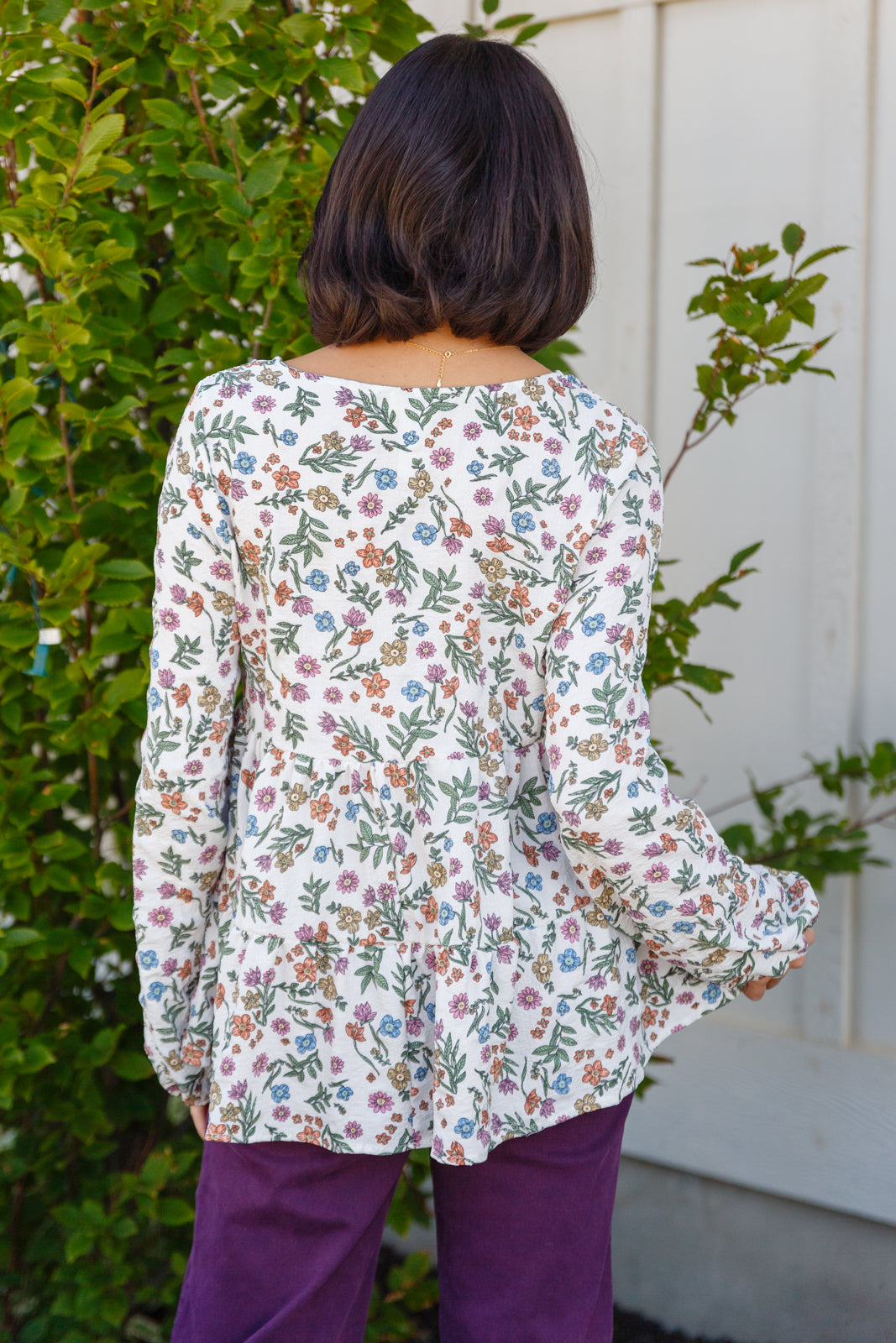 I Think I Can V-Neck Floral Top Tops Ave Shops- Tilden Co.