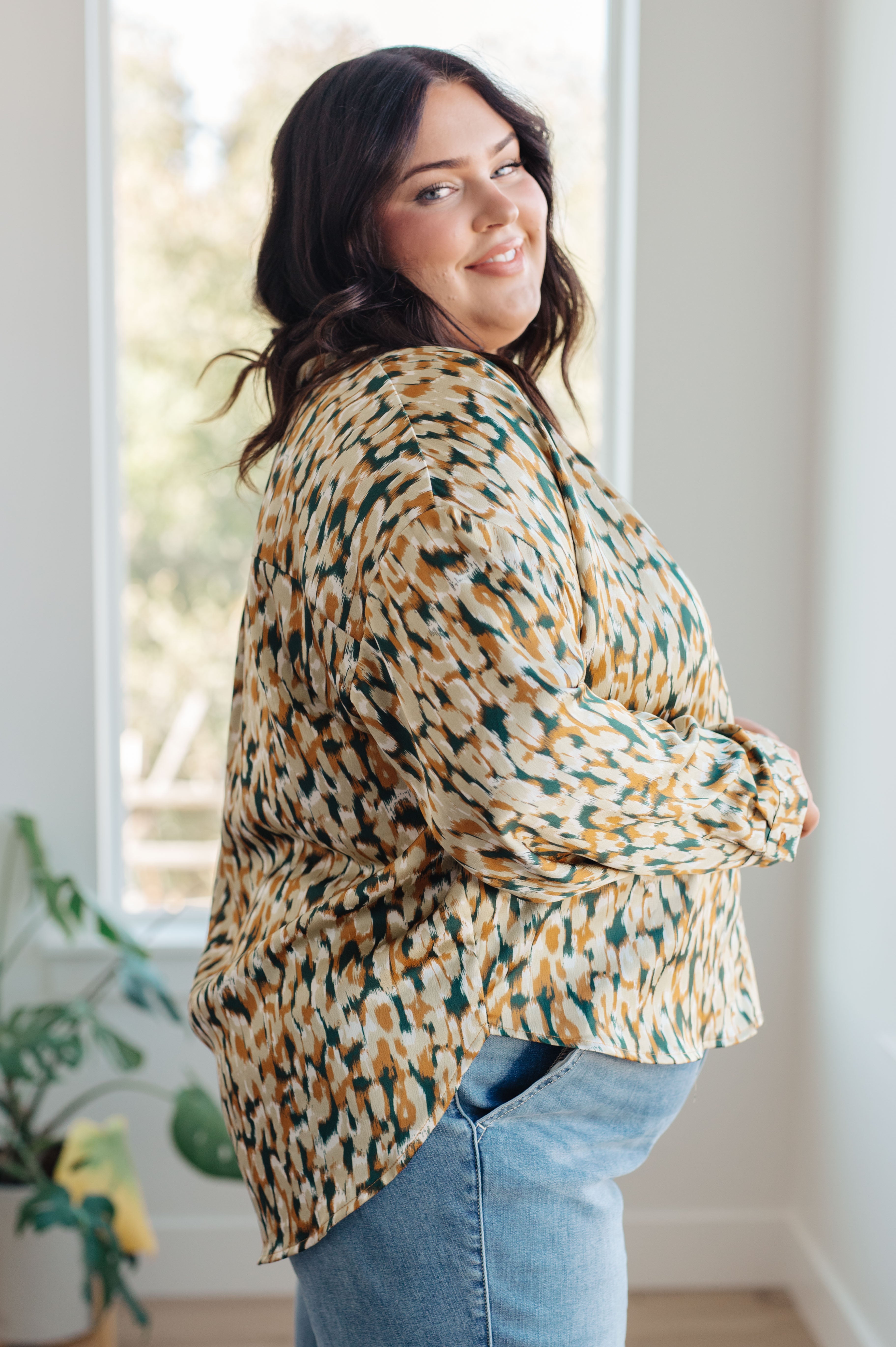 In the Willows Button Up Blouse Blouses Ave Shops- Tilden Co.