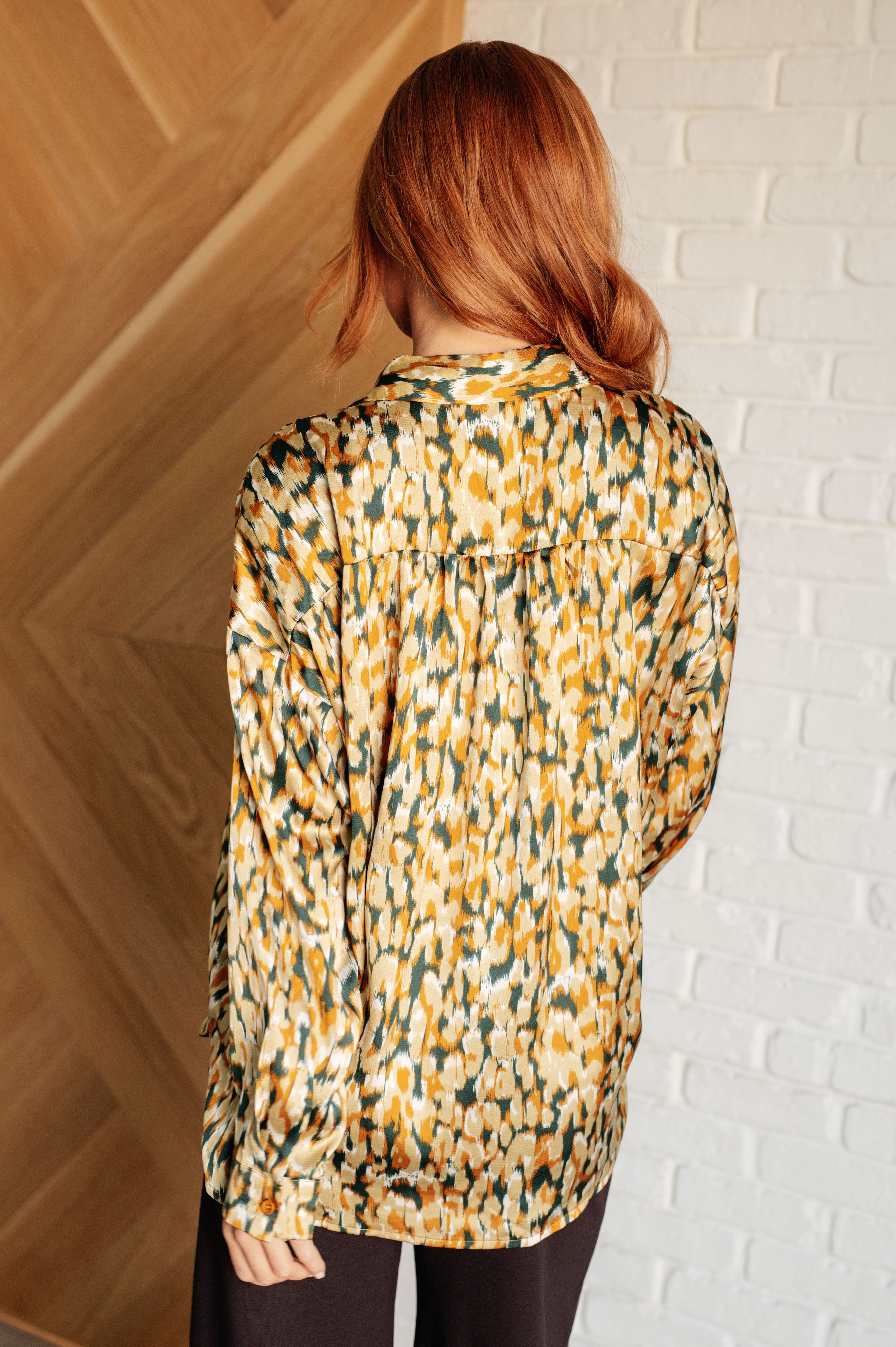 In the Willows Button Up Blouse Blouses Ave Shops- Tilden Co.