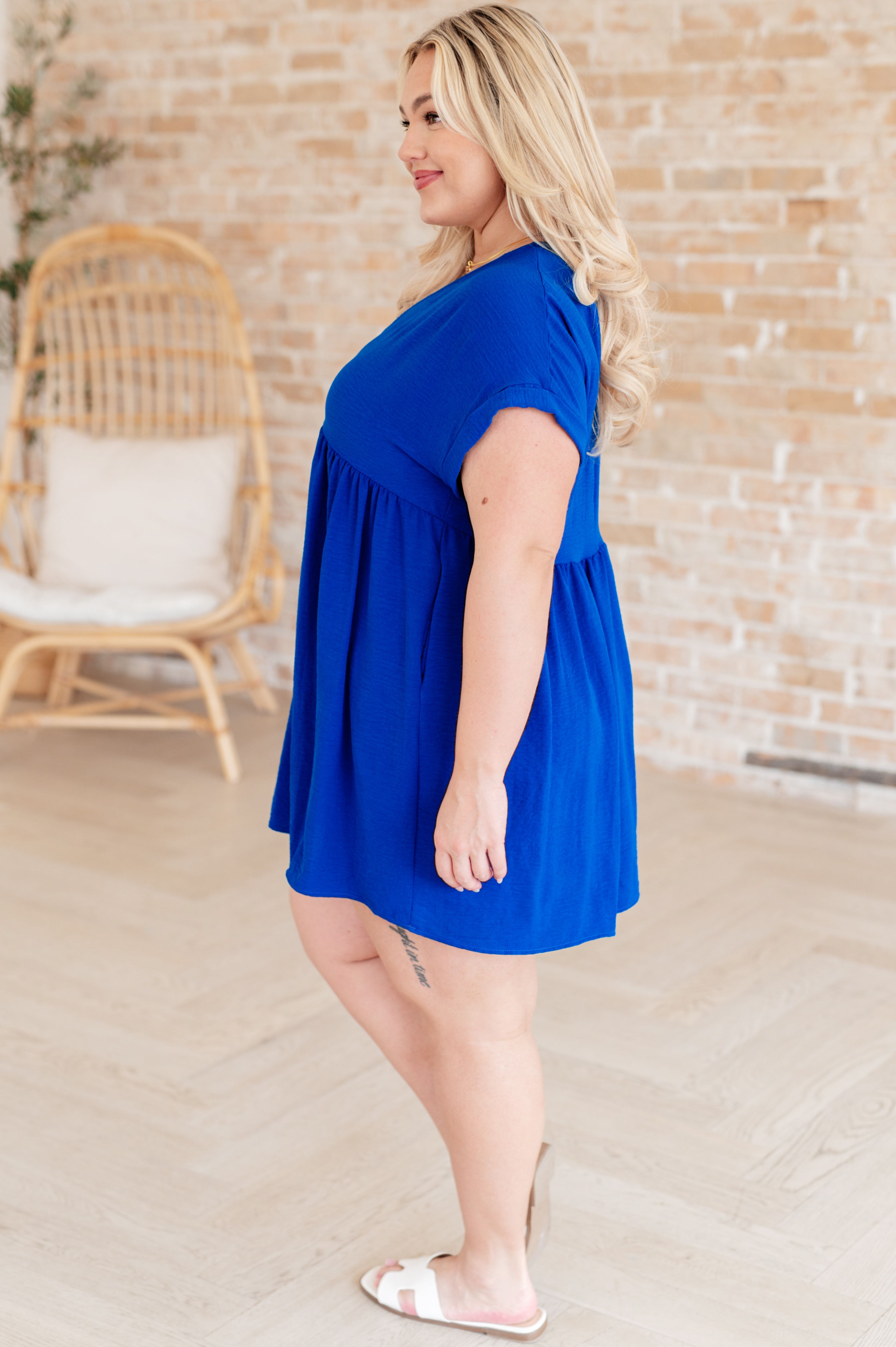 Isn't That Sweet V-Neck Dress Dresses Ave Shops- Tilden Co.
