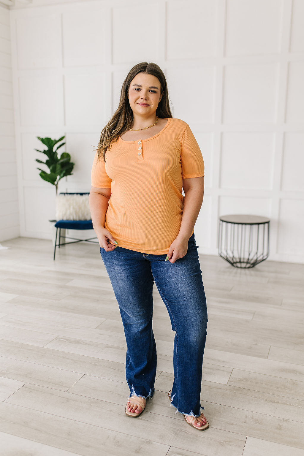 It Figures Scoop Neck Top Tops Ave Shops- Tilden Co.