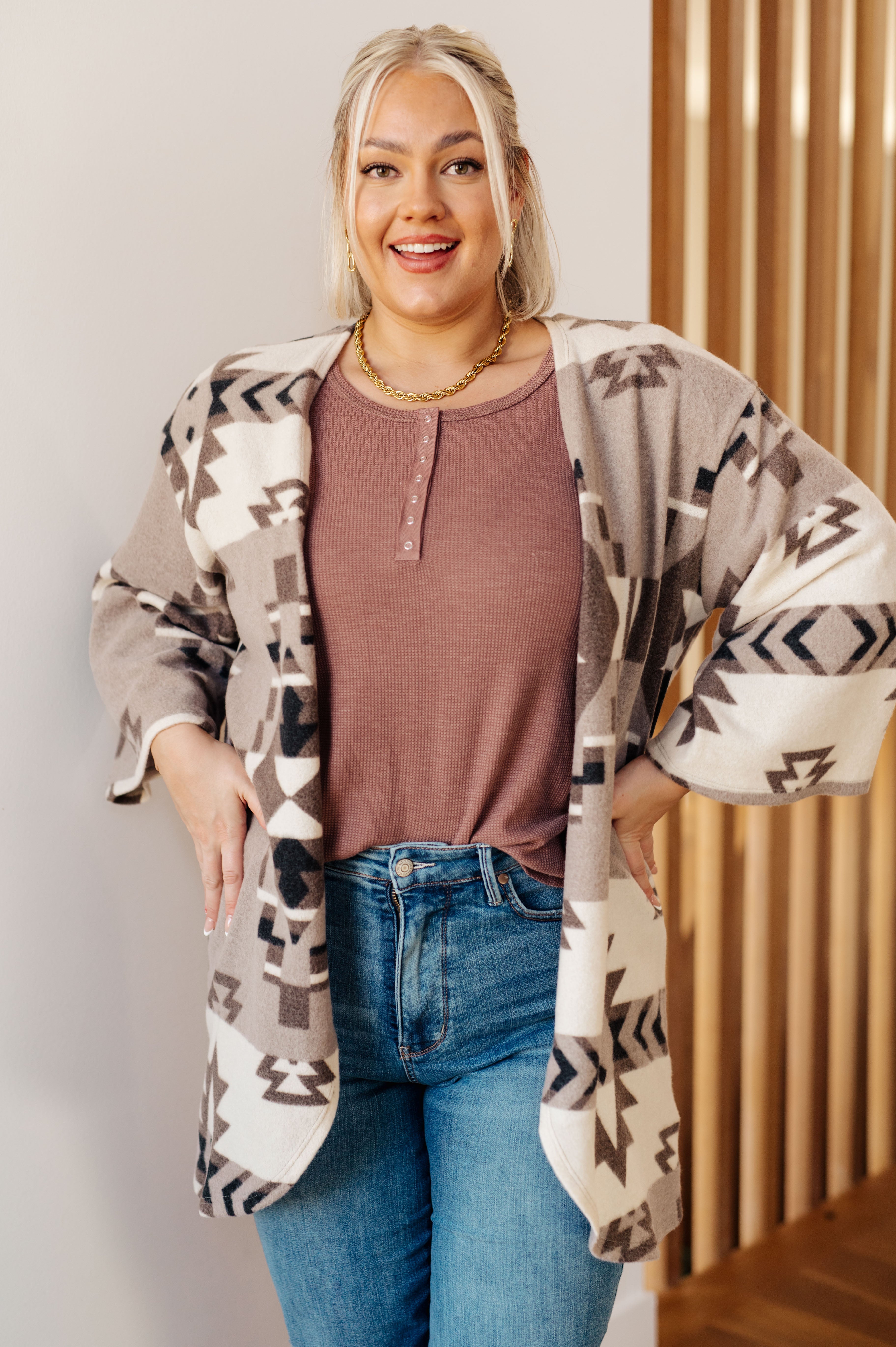 It's Been So Long Henley in Mulberry Tops Ave Shops- Tilden Co.