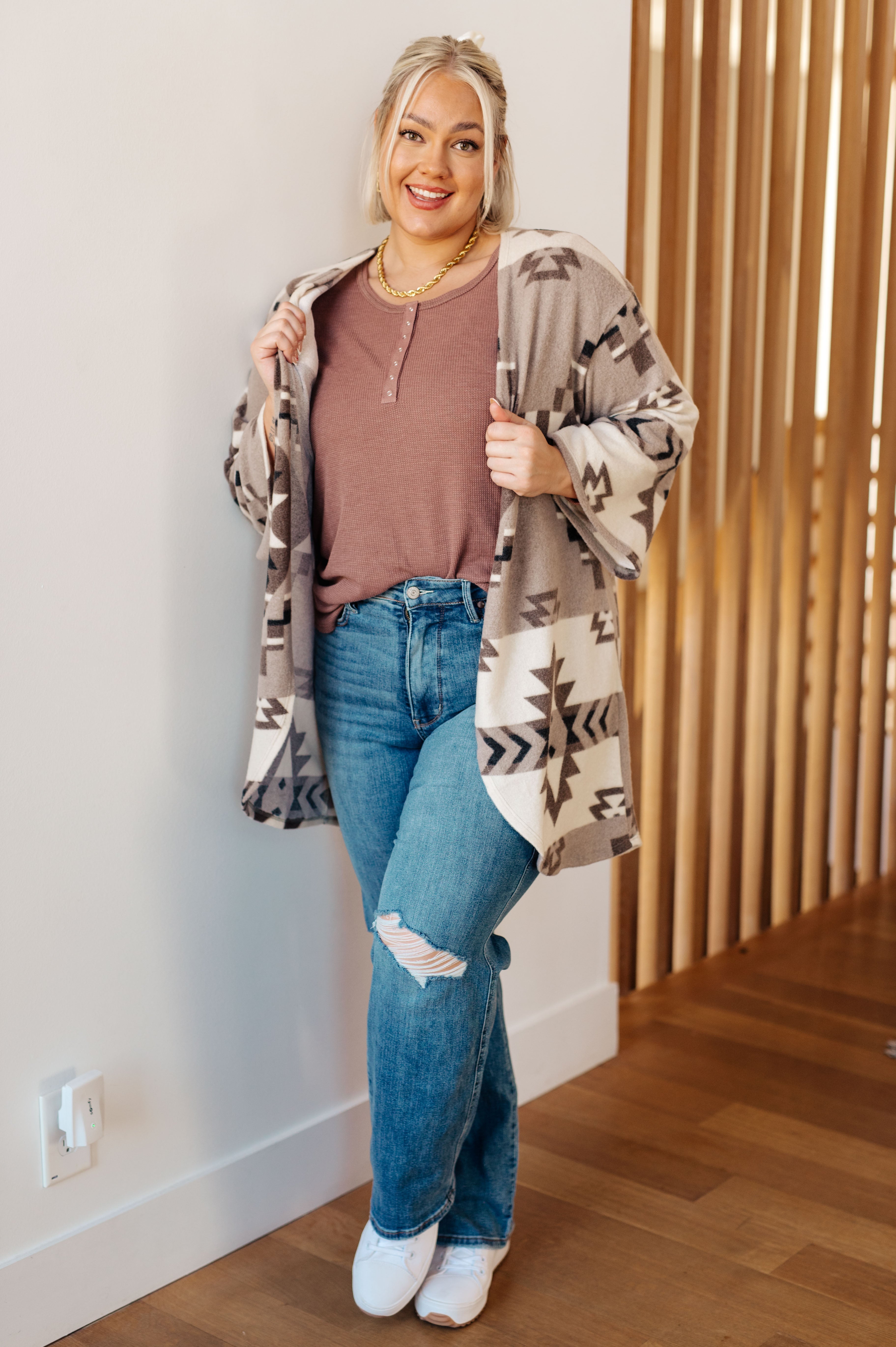 It's Been So Long Henley in Mulberry Tops Ave Shops- Tilden Co.