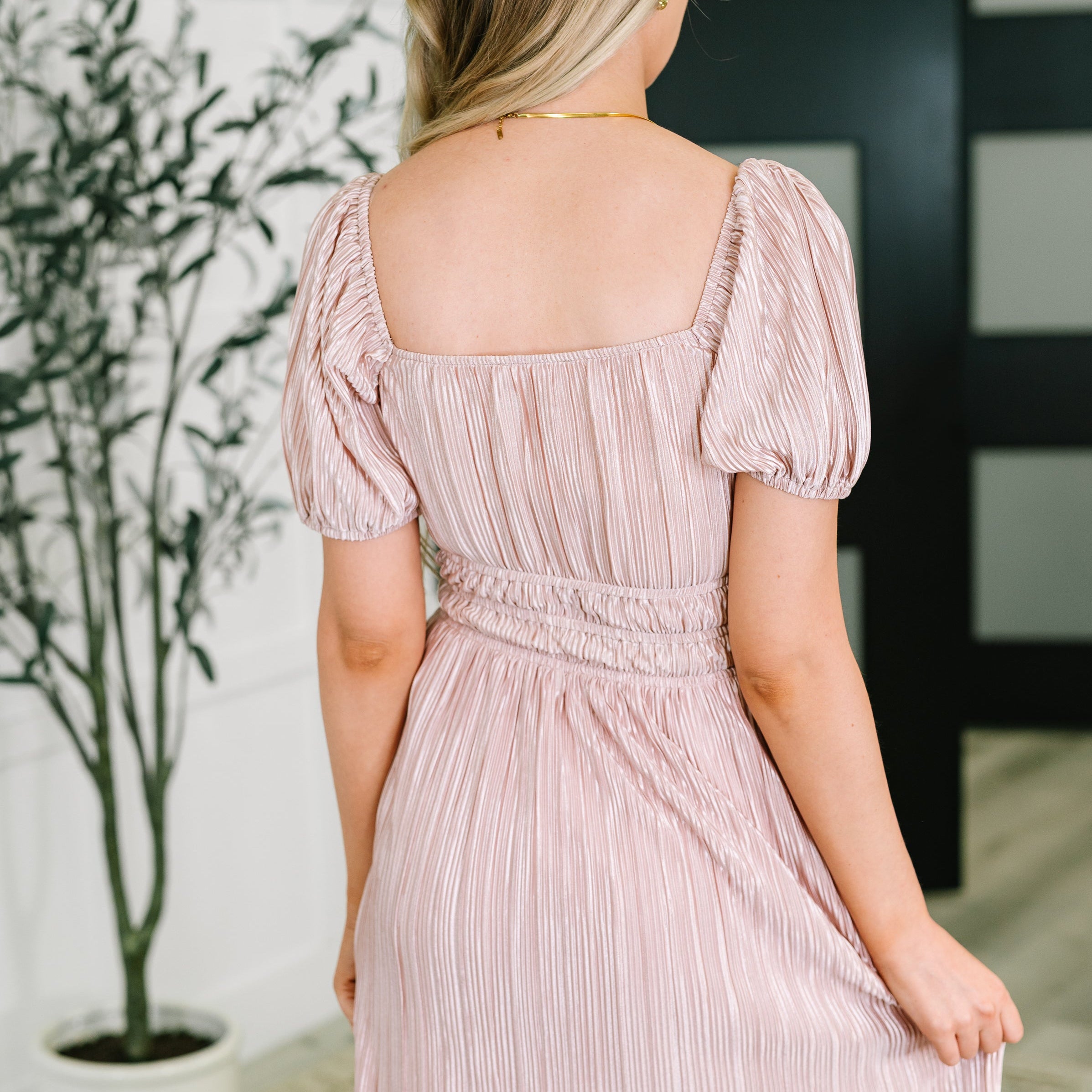 It's For the Aesthetic Balloon Sleeve Dress Dresses Ave Shops- Tilden Co.