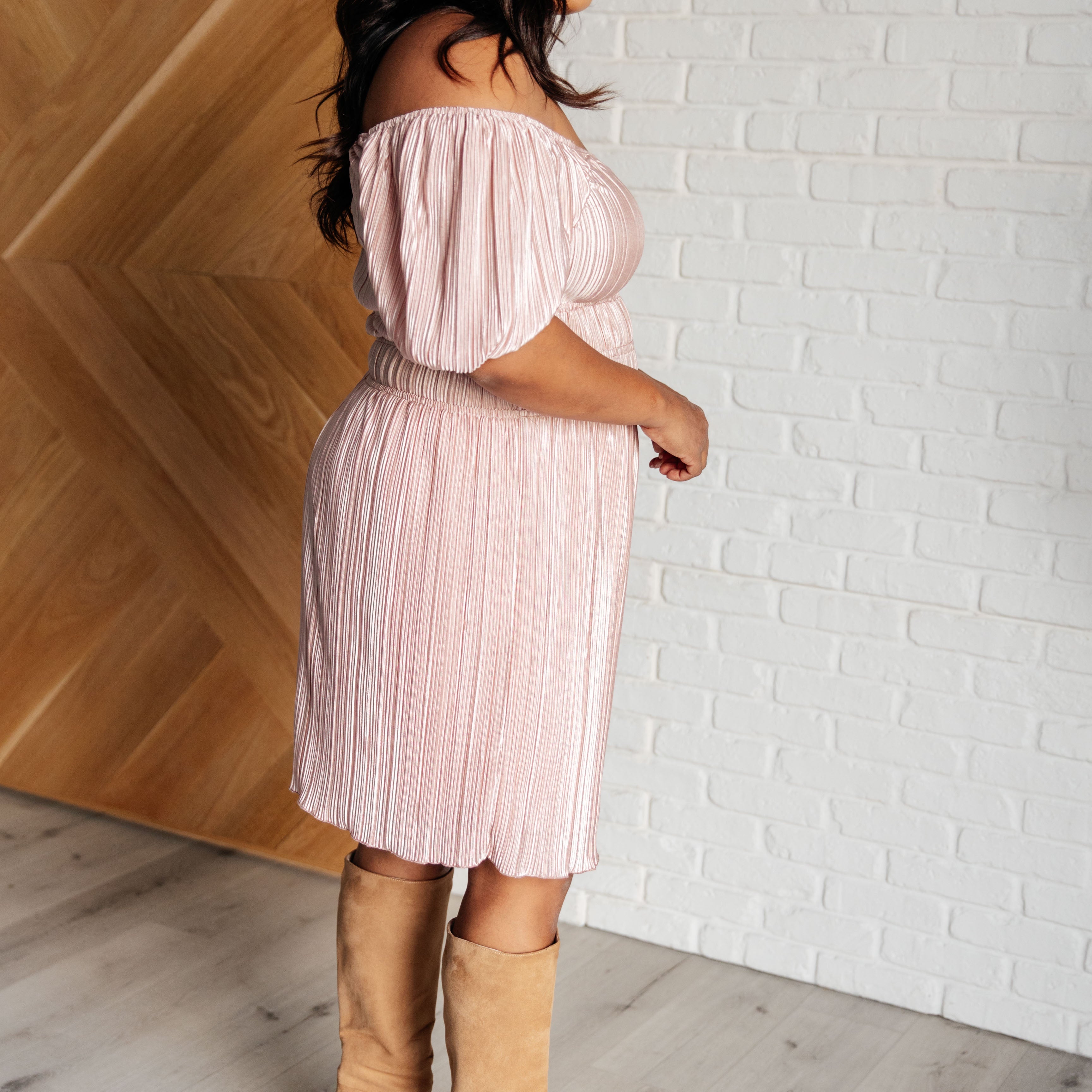 It's For the Aesthetic Balloon Sleeve Dress Dresses Ave Shops- Tilden Co.