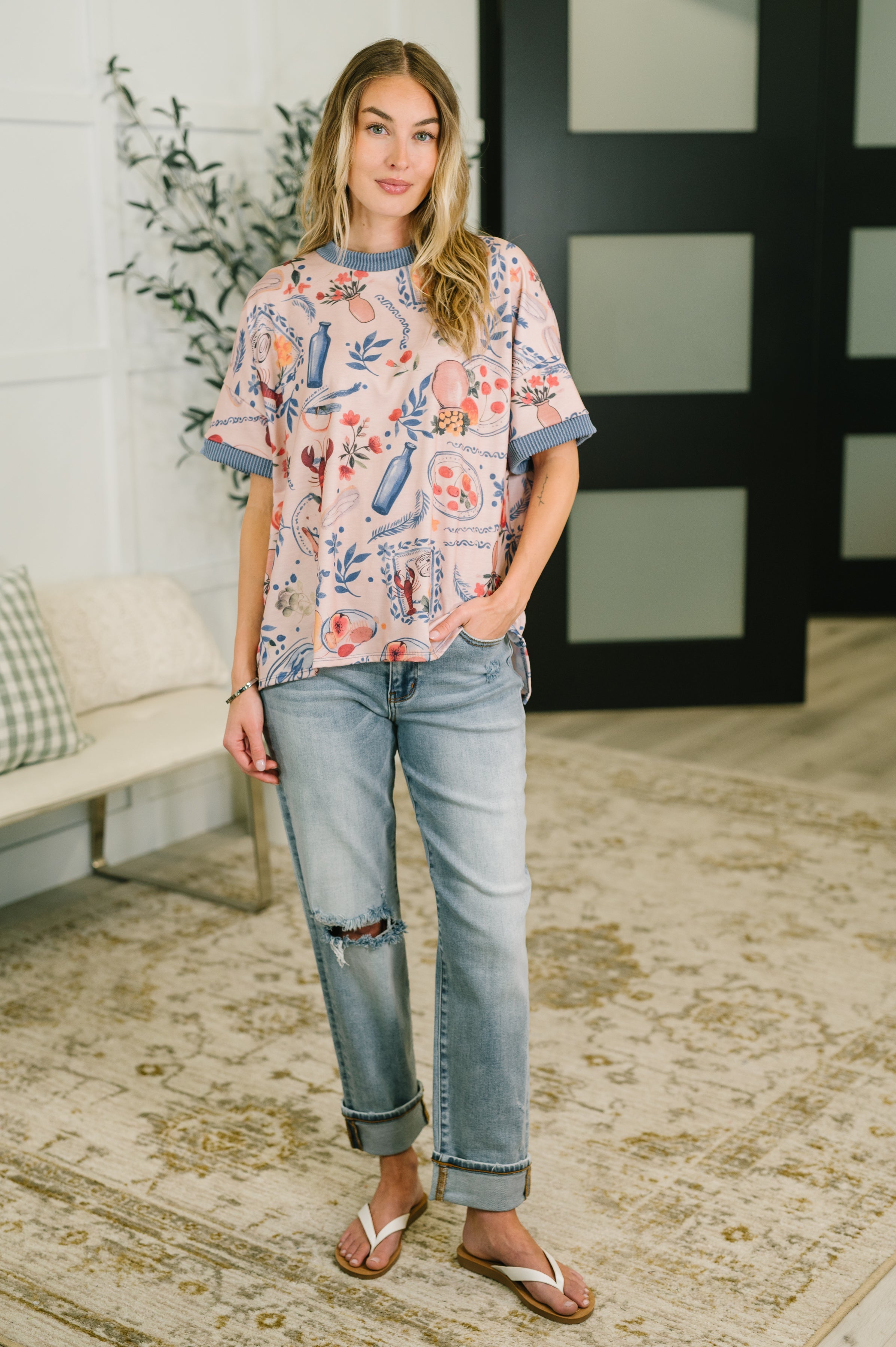 Jane of All Trades Graphic Relaxed Tee Womens Ave Shops- Tilden Co.