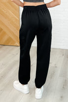 Jog and Snog Joggers in Black Womens Ave Shops- Tilden Co.
