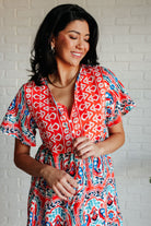 Journey On Mixed Print Dress Dresses Ave Shops- Tilden Co.