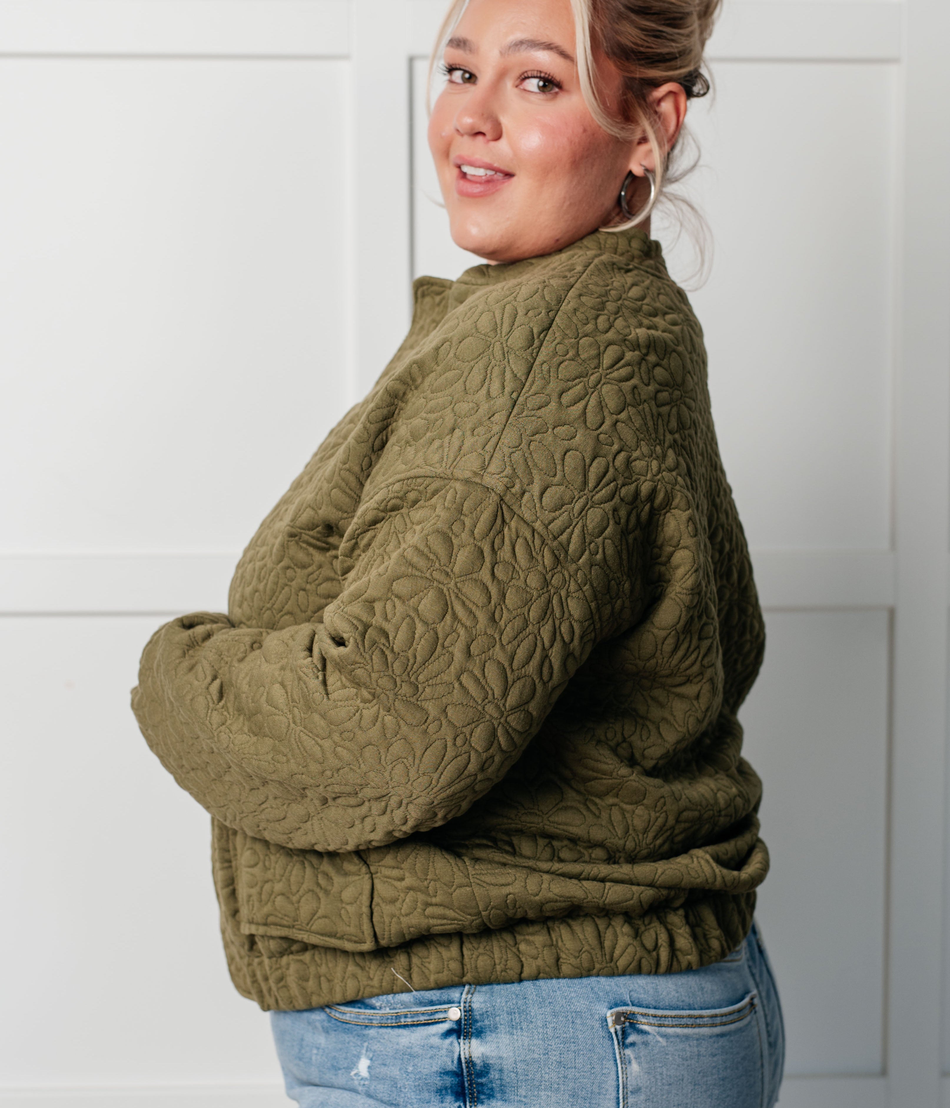 Jungle Explorer Quilted Zip Up Jacket Layers Ave Shops- Tilden Co.