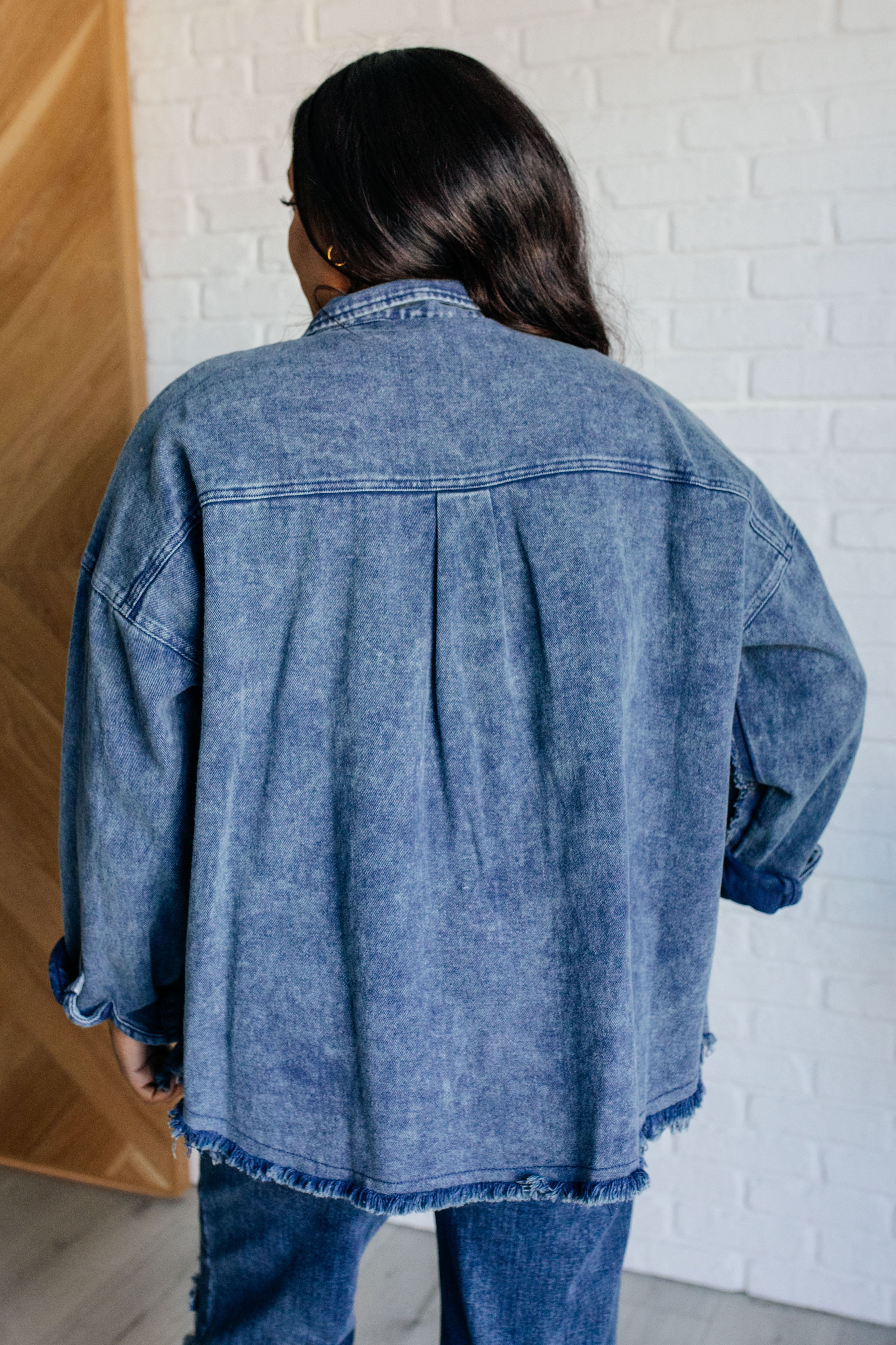 Just In Case Mineral Wash Shacket Layers Ave Shops- Tilden Co.