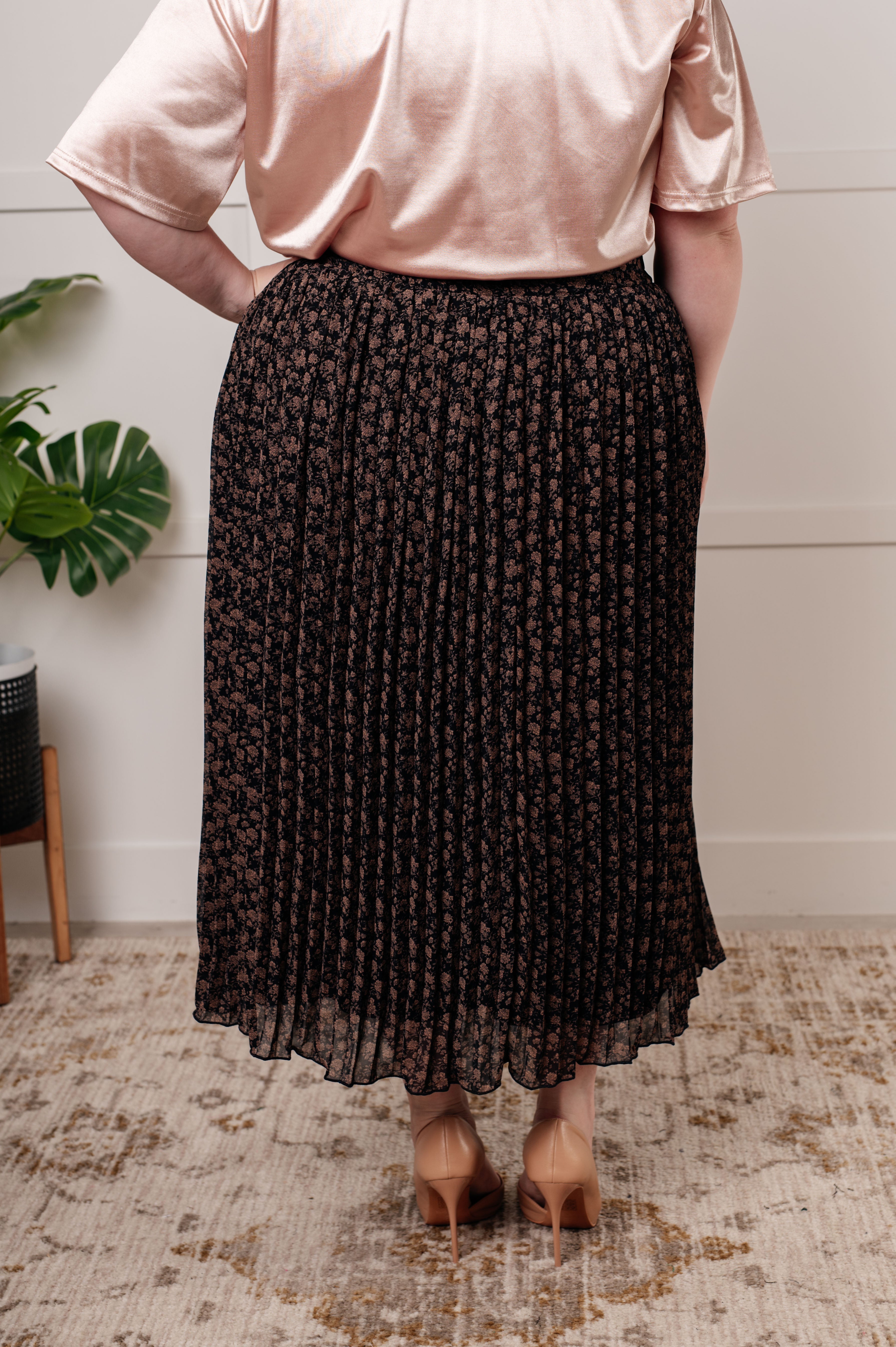 Just What You Wanted Floral Print Pleated Skirt Bottoms Ave Shops- Tilden Co.
