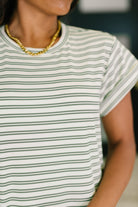 Keep Me Comfy Casual Maxi Dress in Green Womens Ave Shops- Tilden Co.