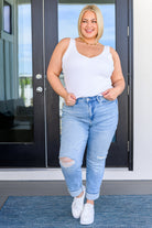Keep a Secret Rib Knit Tank Tops Ave Shops- Tilden Co.