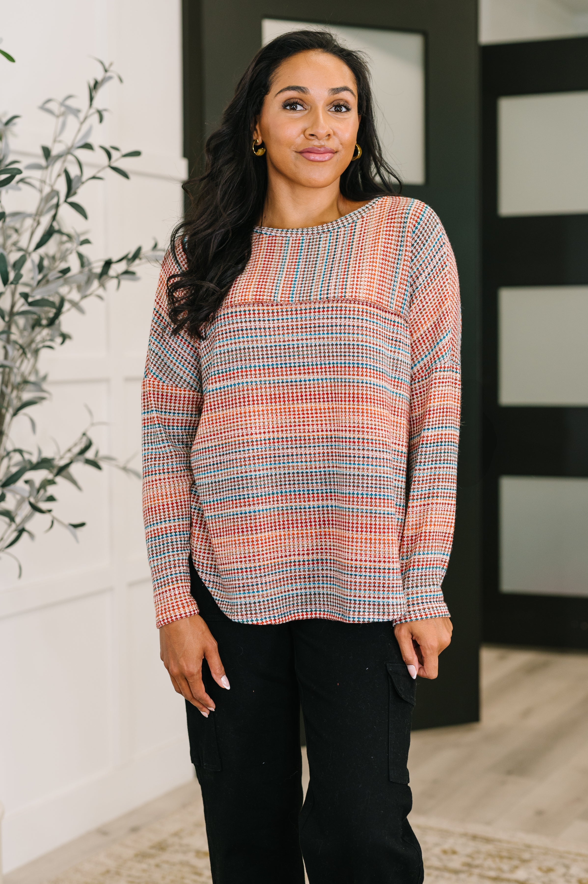 Life Like This Dolman Long Sleeve Top Womens Ave Shops- Tilden Co.