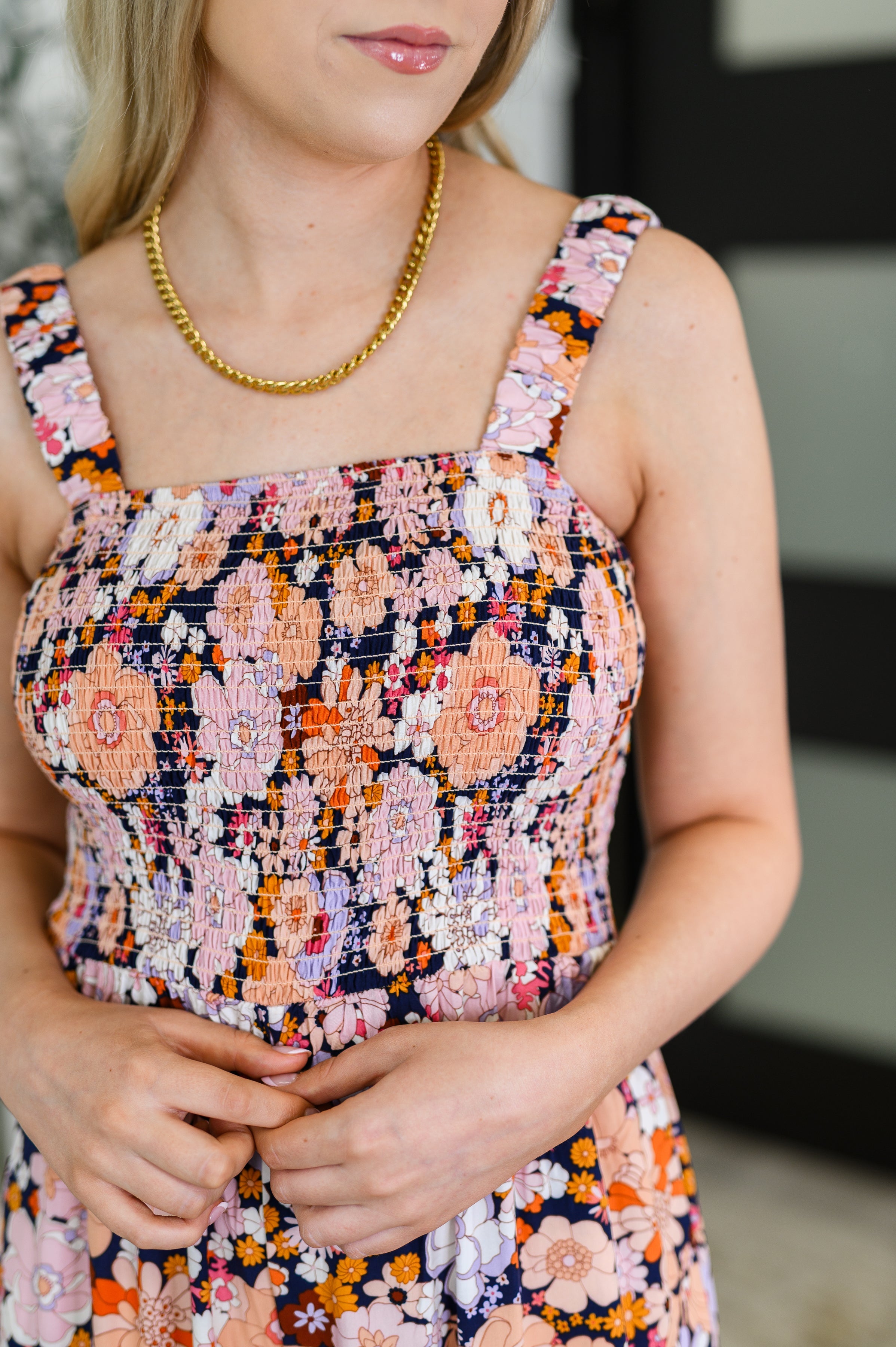 Live Your Best Life Floral Jumpsuit in Retro Floral Womens Ave Shops- Tilden Co.