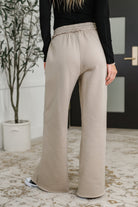Lounge Line Wide Leg Sweats in Ash Mocha Womens Ave Shops- Tilden Co.