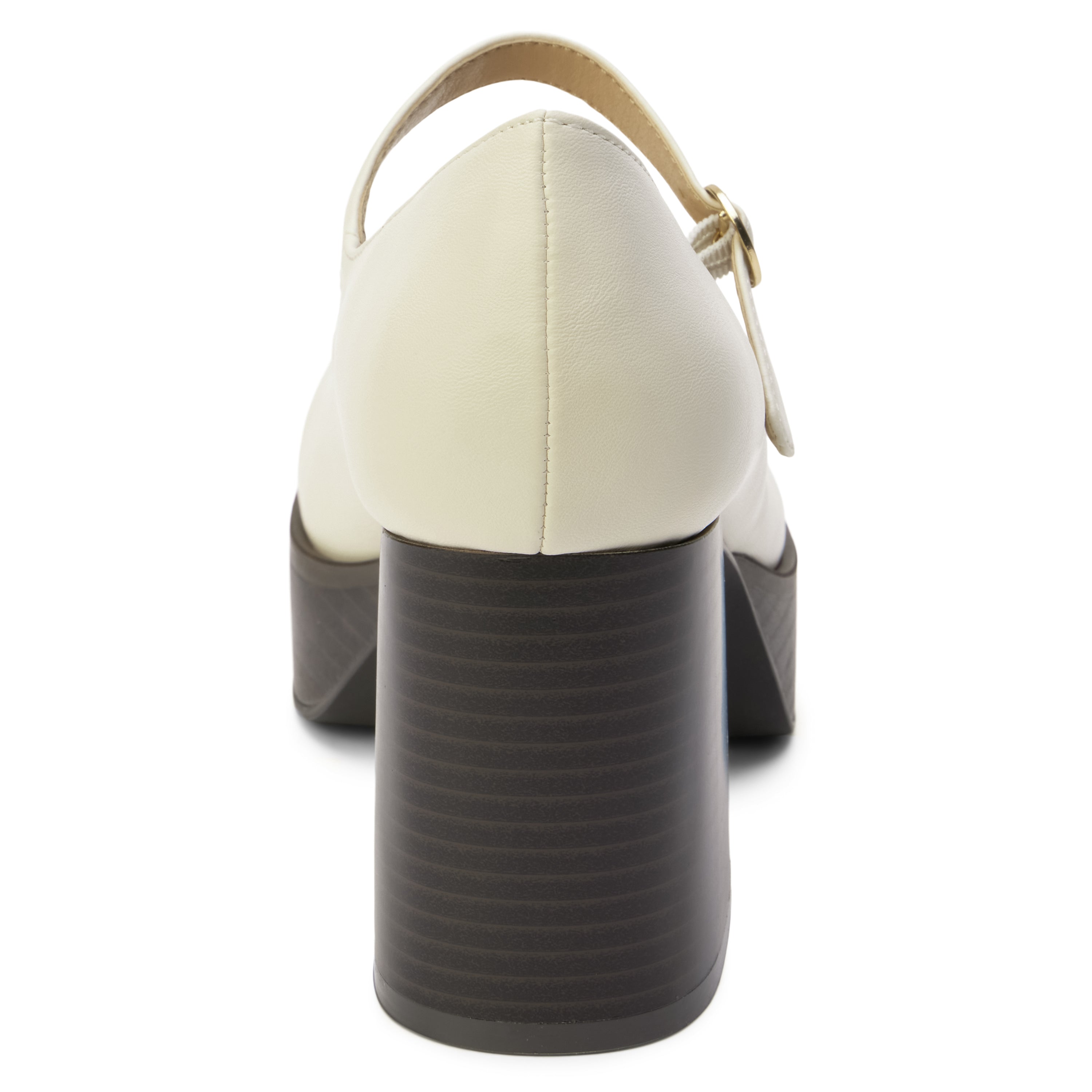 Matilda Platform Heel in Bone Heel Ave Shops- Tilden Co.