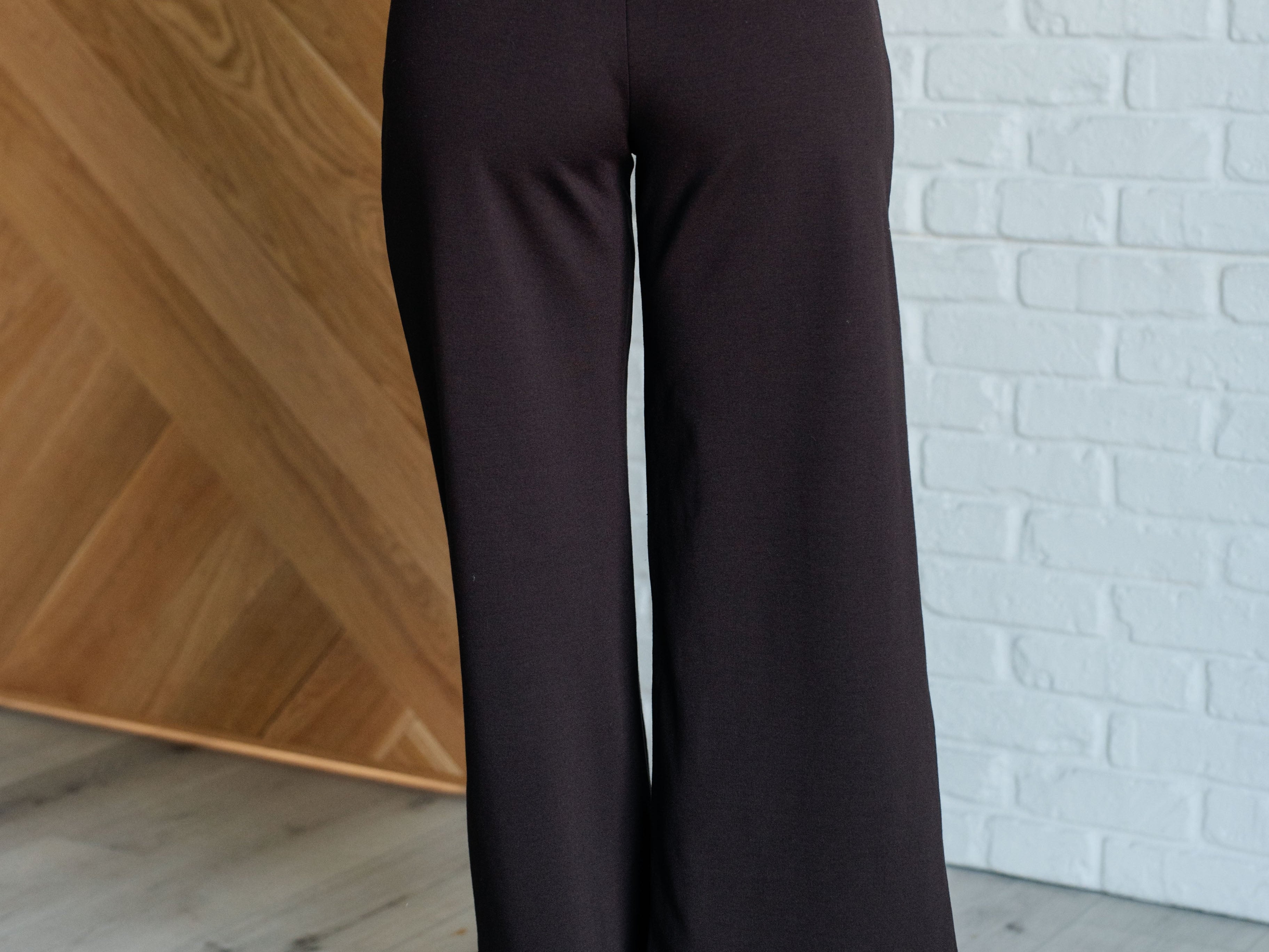 Magic Wide Leg Crop Pants in Chocolate Bottoms Ave Shops- Tilden Co.