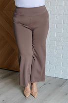 Magic Wide Leg Crop Pants in Dark Mocha    Bottoms Ave Shops- Tilden Co.