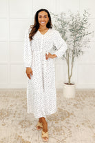 Maple Dress Floweret Womens Ave Shops- Tilden Co.