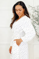 Maple Dress Floweret Womens Ave Shops- Tilden Co.