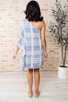 Marjorie One Shoulder Dress Dresses Ave Shops- Tilden Co.