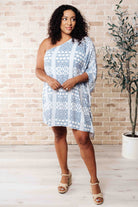 Marjorie One Shoulder Dress Dresses Ave Shops- Tilden Co.