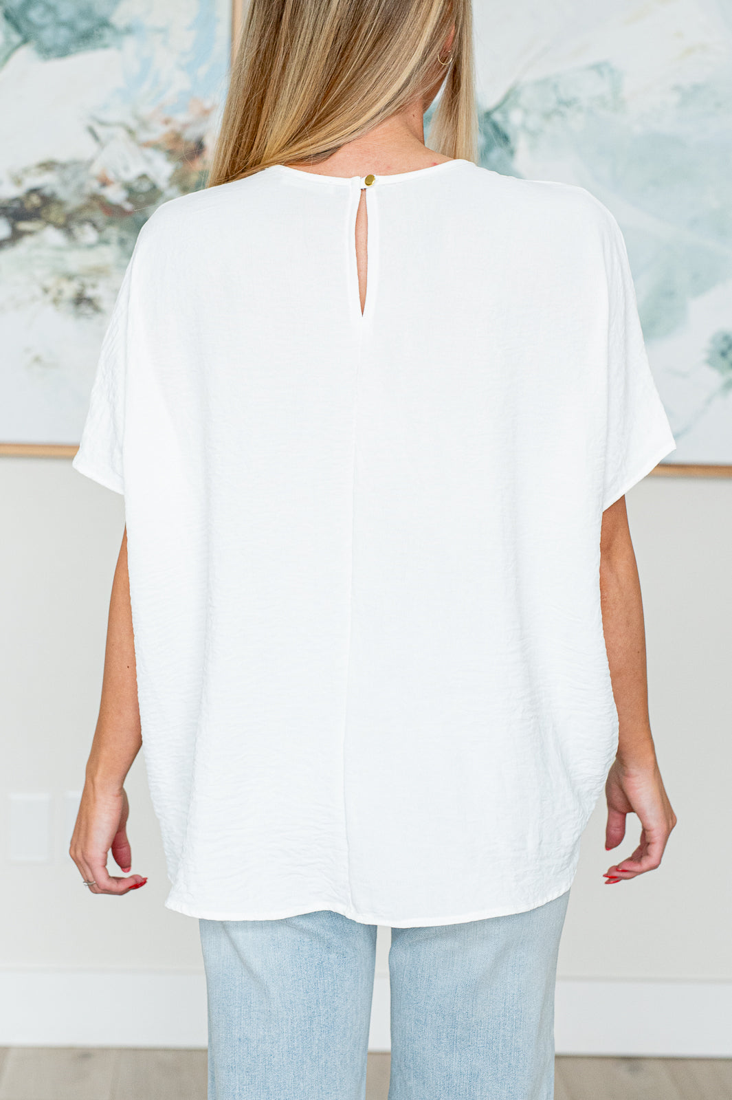 Mild Moments Pleat Detail Top Tops Ave Shops- Tilden Co.