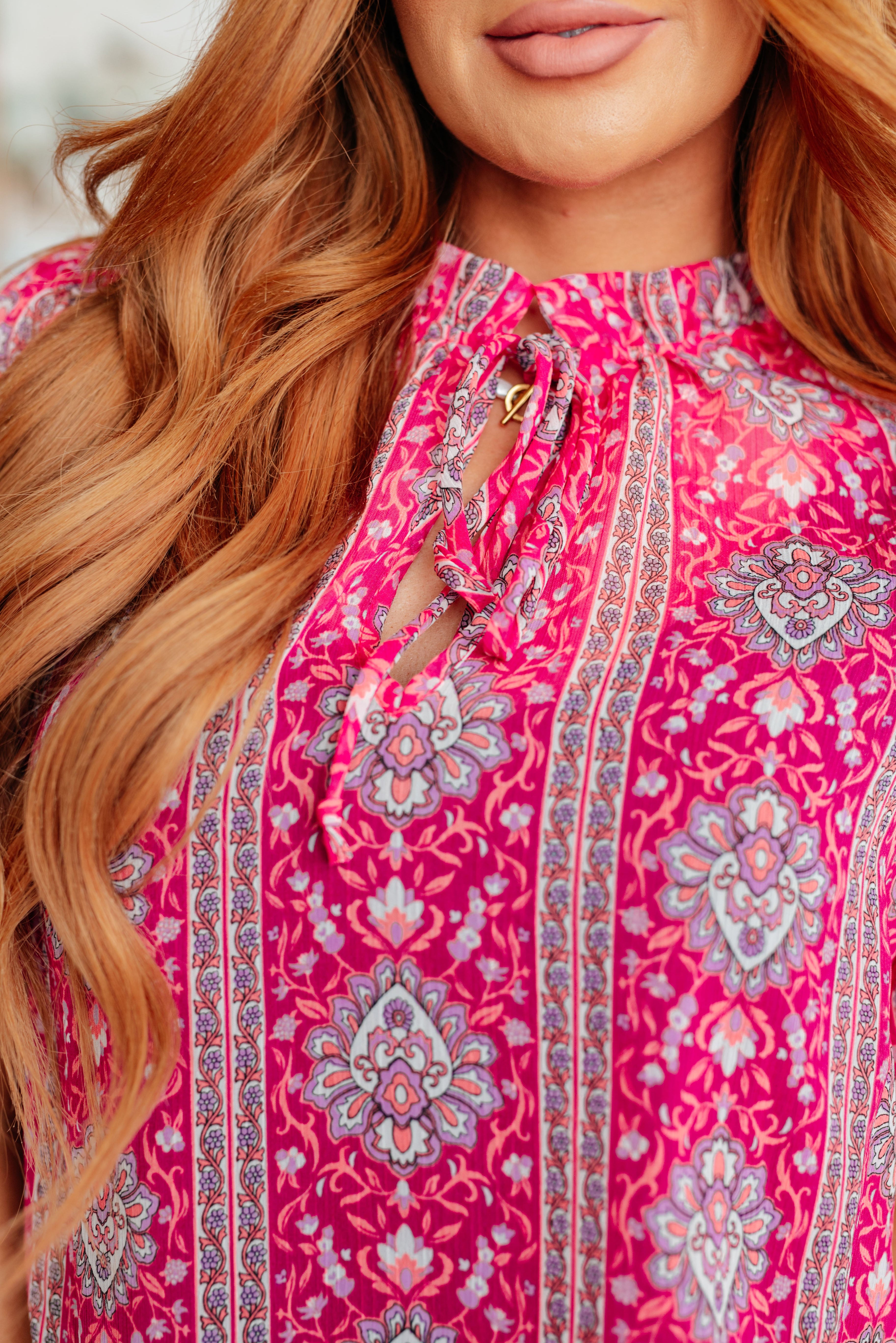 Moments Like This V-Neck Bell Sleeve Blouse Tops Ave Shops- Tilden Co.