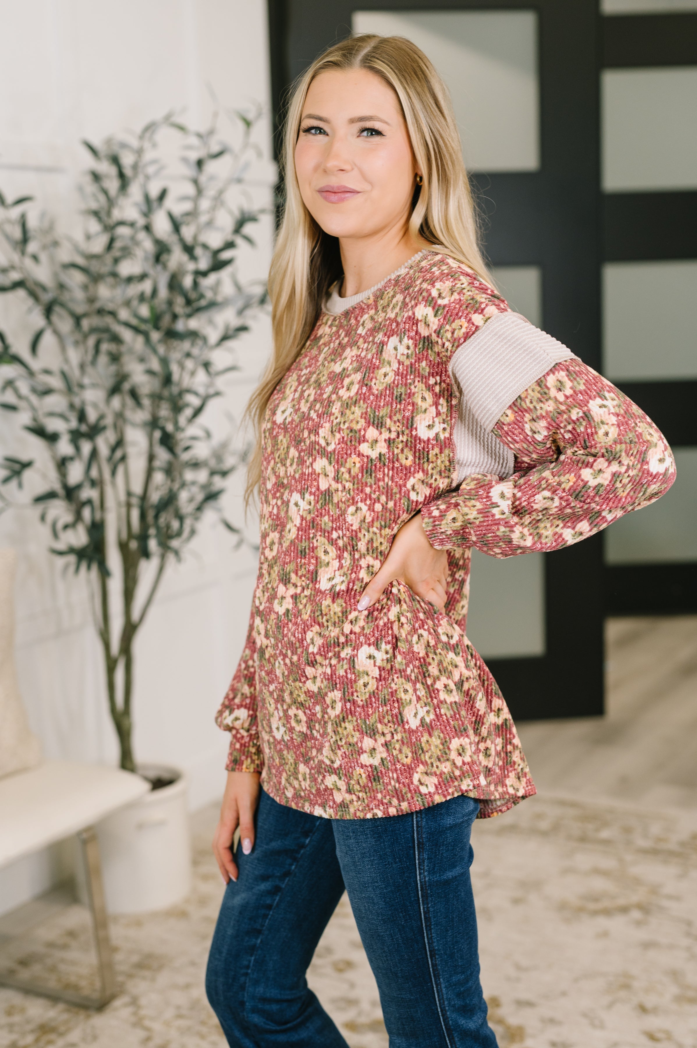Most Alive I've Ever Been Textured Top Womens Ave Shops- Tilden Co.