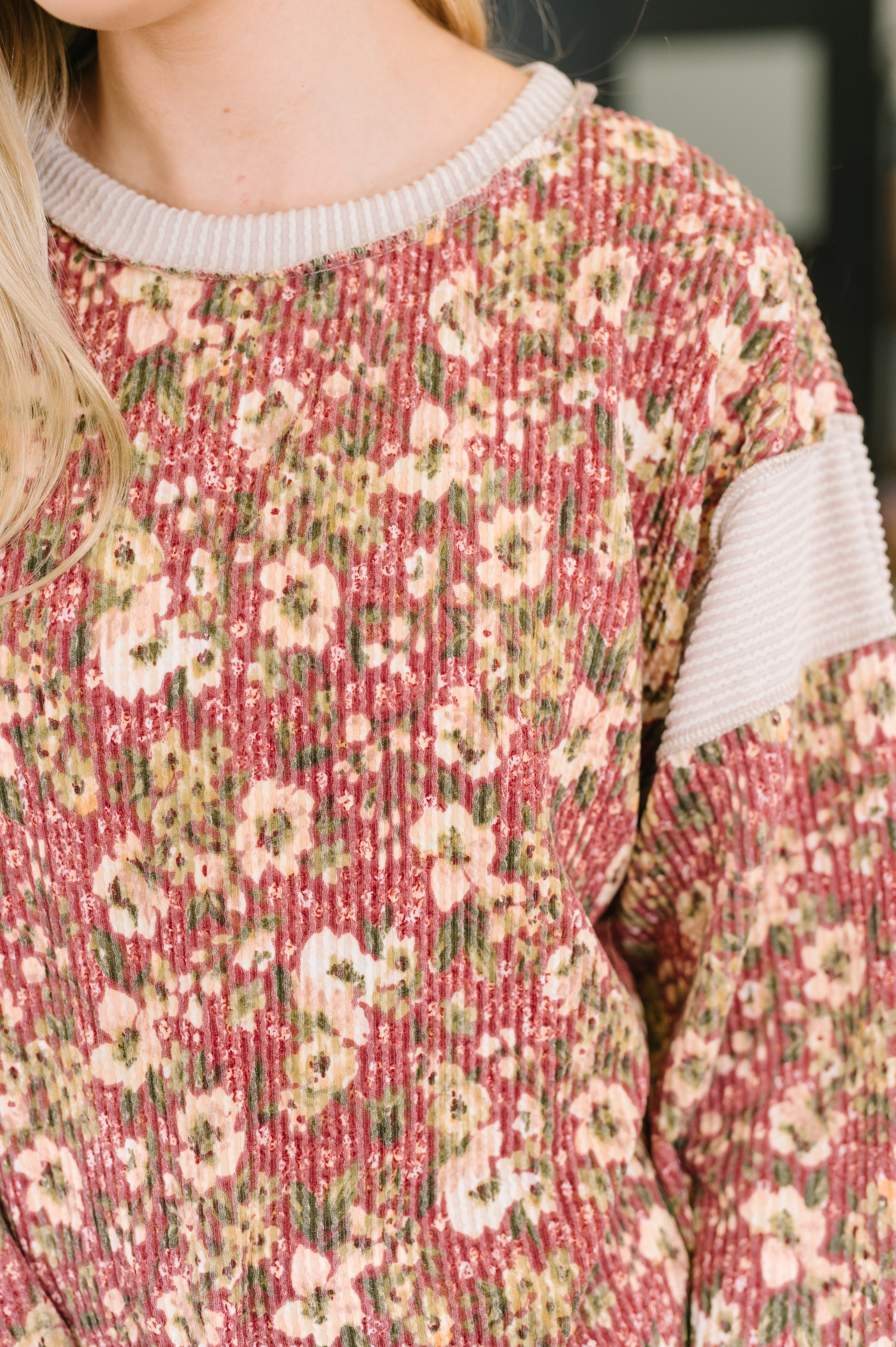 Most Alive I've Ever Been Textured Top Womens Ave Shops- Tilden Co.