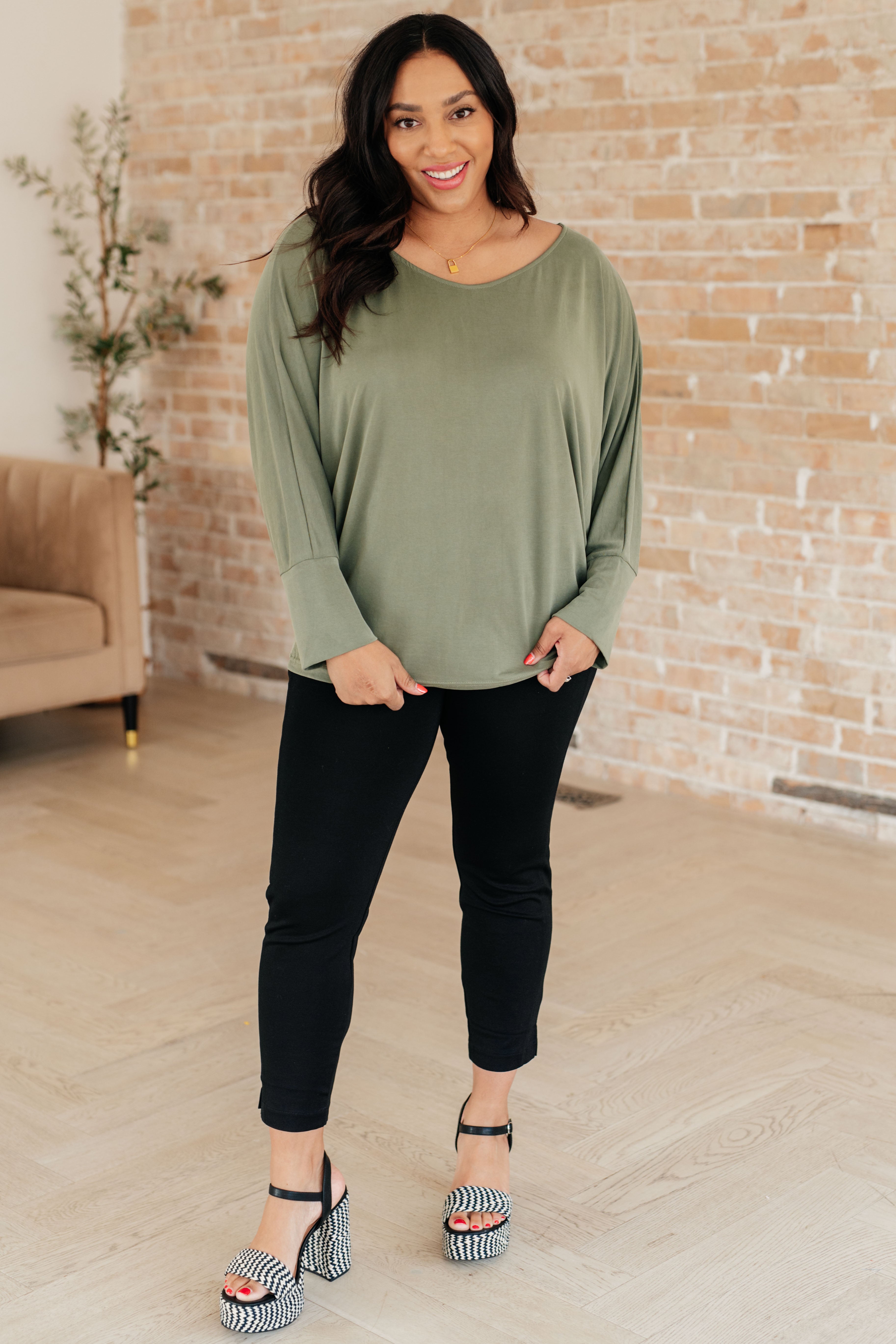 My Cozy Haven Long Sleeve Top Tops Ave Shops- Tilden Co.