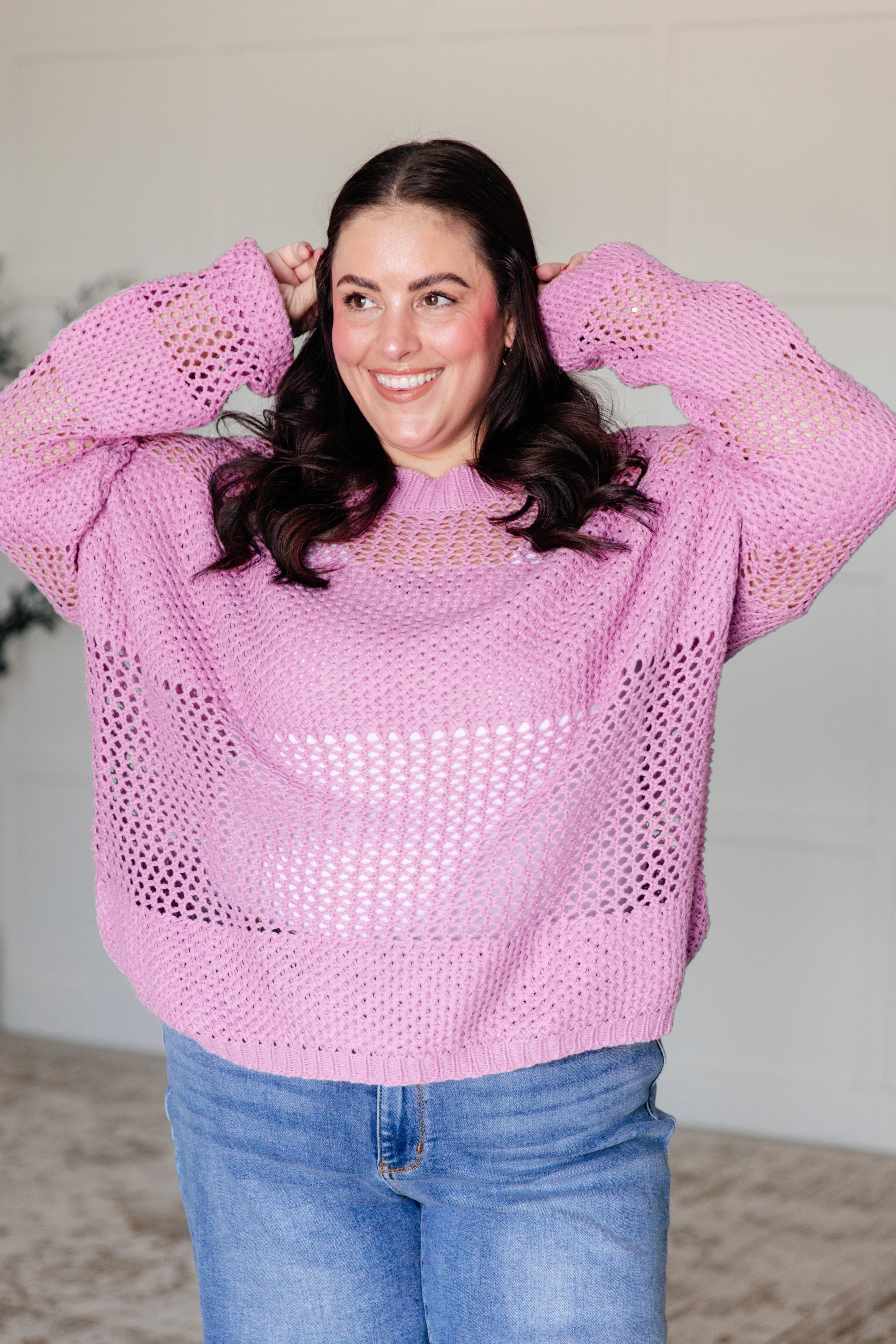 My Latest Love Loose Knit Sweater Tops Ave Shops- Tilden Co.