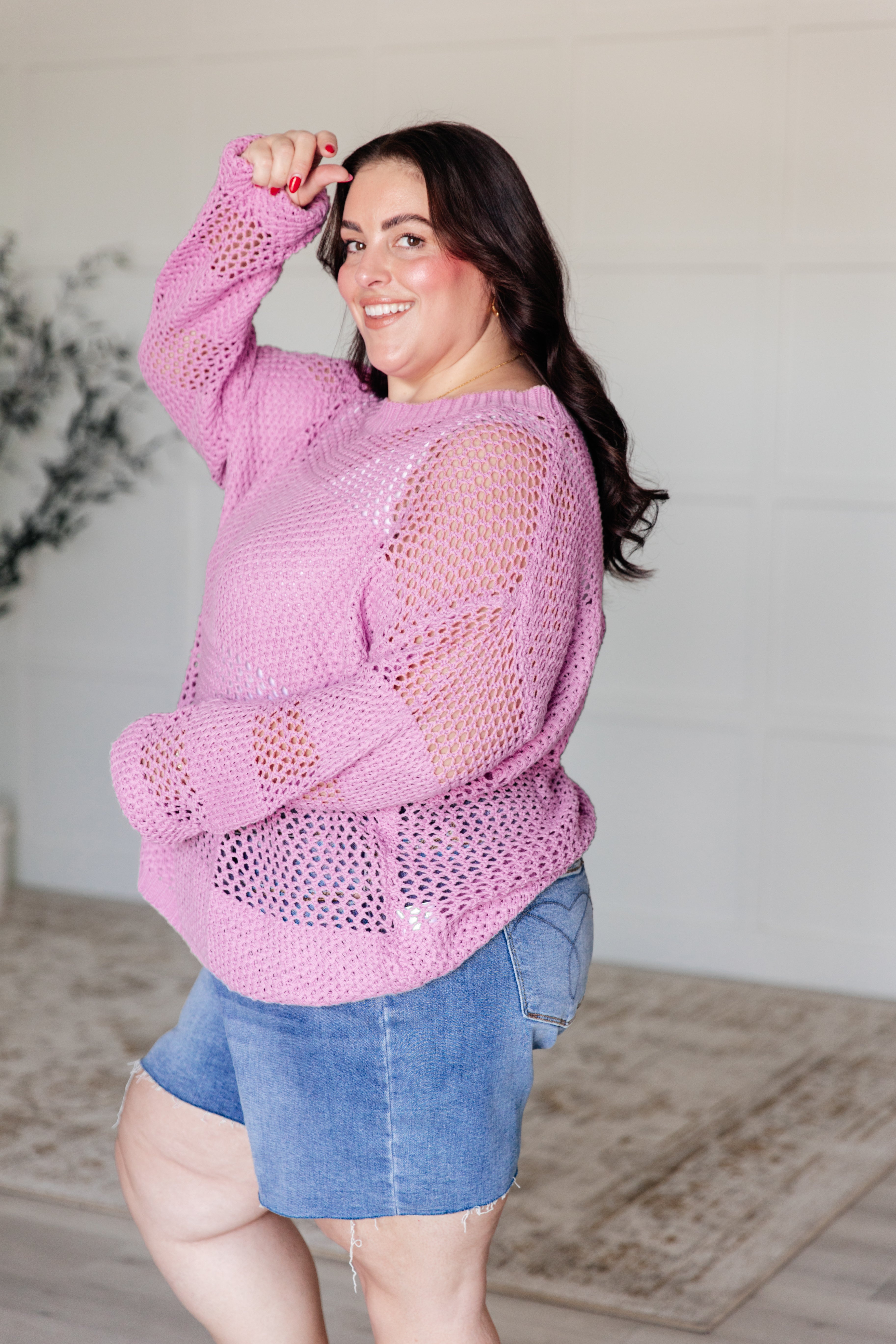 My Latest Love Loose Knit Sweater Tops Ave Shops- Tilden Co.