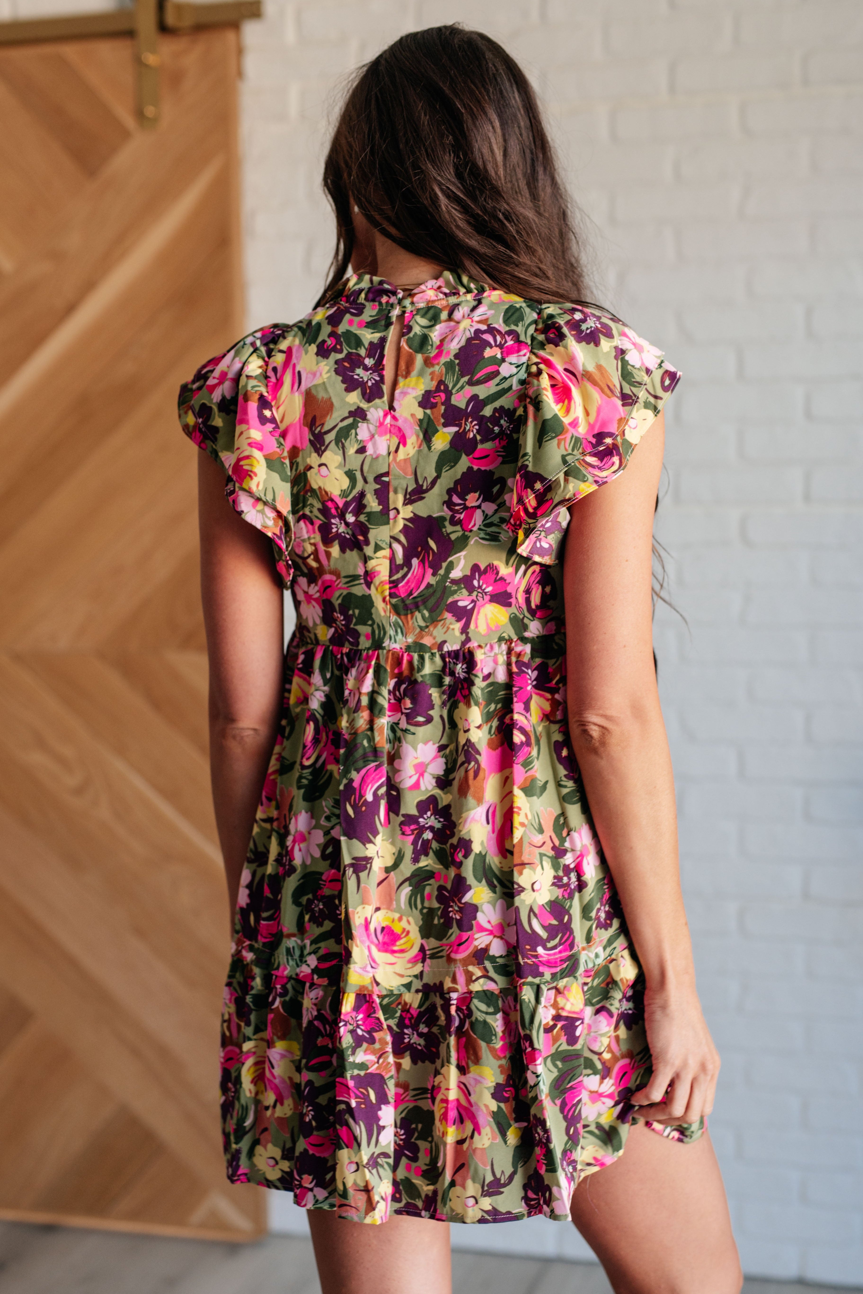 Name it and Claim It Floral Dress Dresses Ave Shops- Tilden Co.