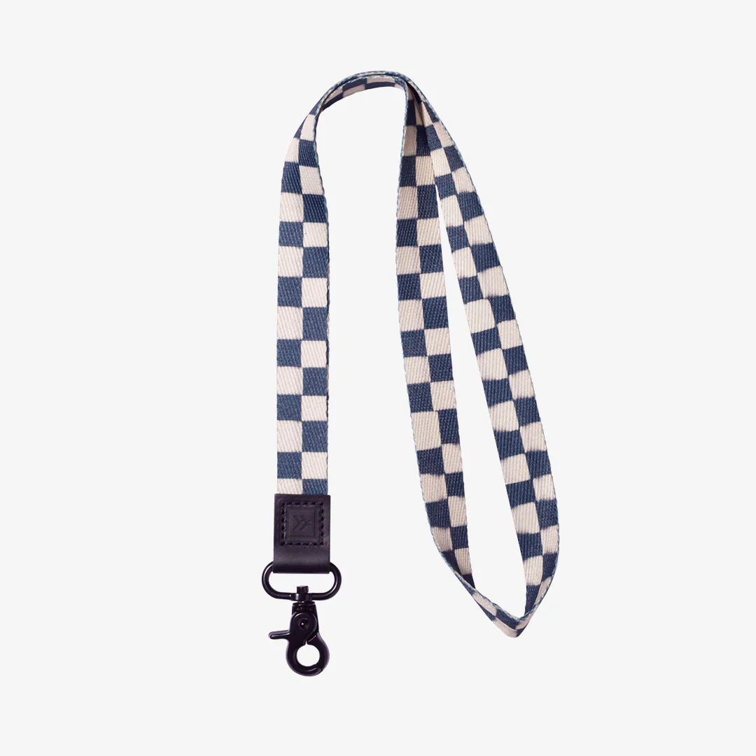 Thread Neck Lanyard Faded Check Faded Check  Lanyards Thread- Tilden Co.