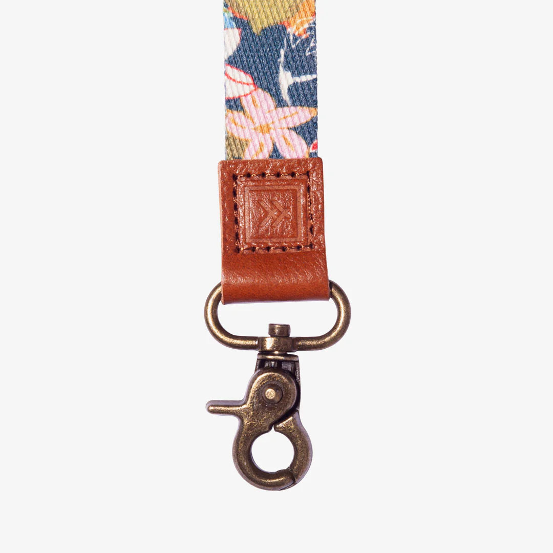 Wildflower Neck Lanyard Wallets & Money Clips Thread- Tilden Co.