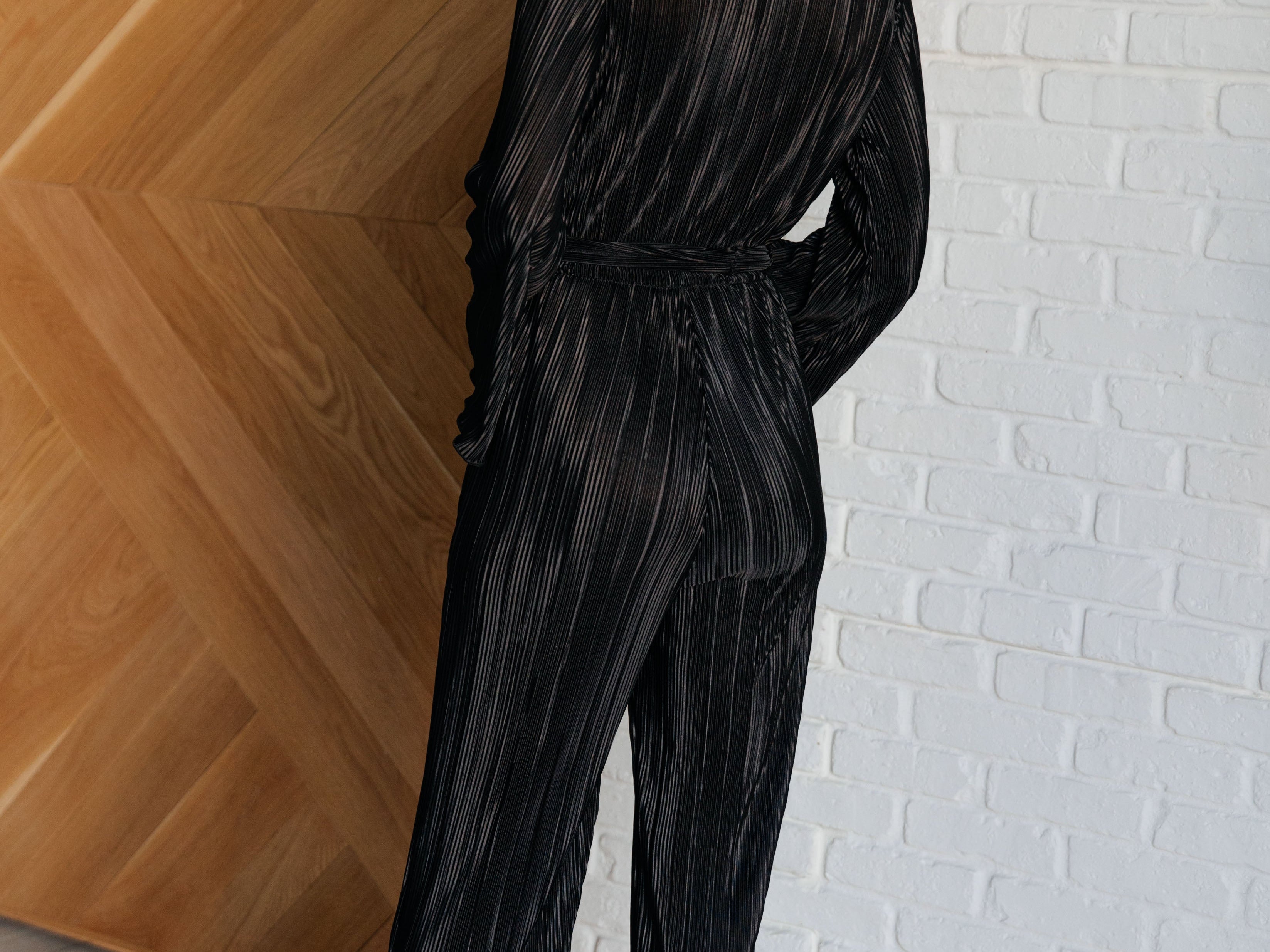 Night Out Plisse Jumpsuit Jumpsuits & Rompers Ave Shops- Tilden Co.