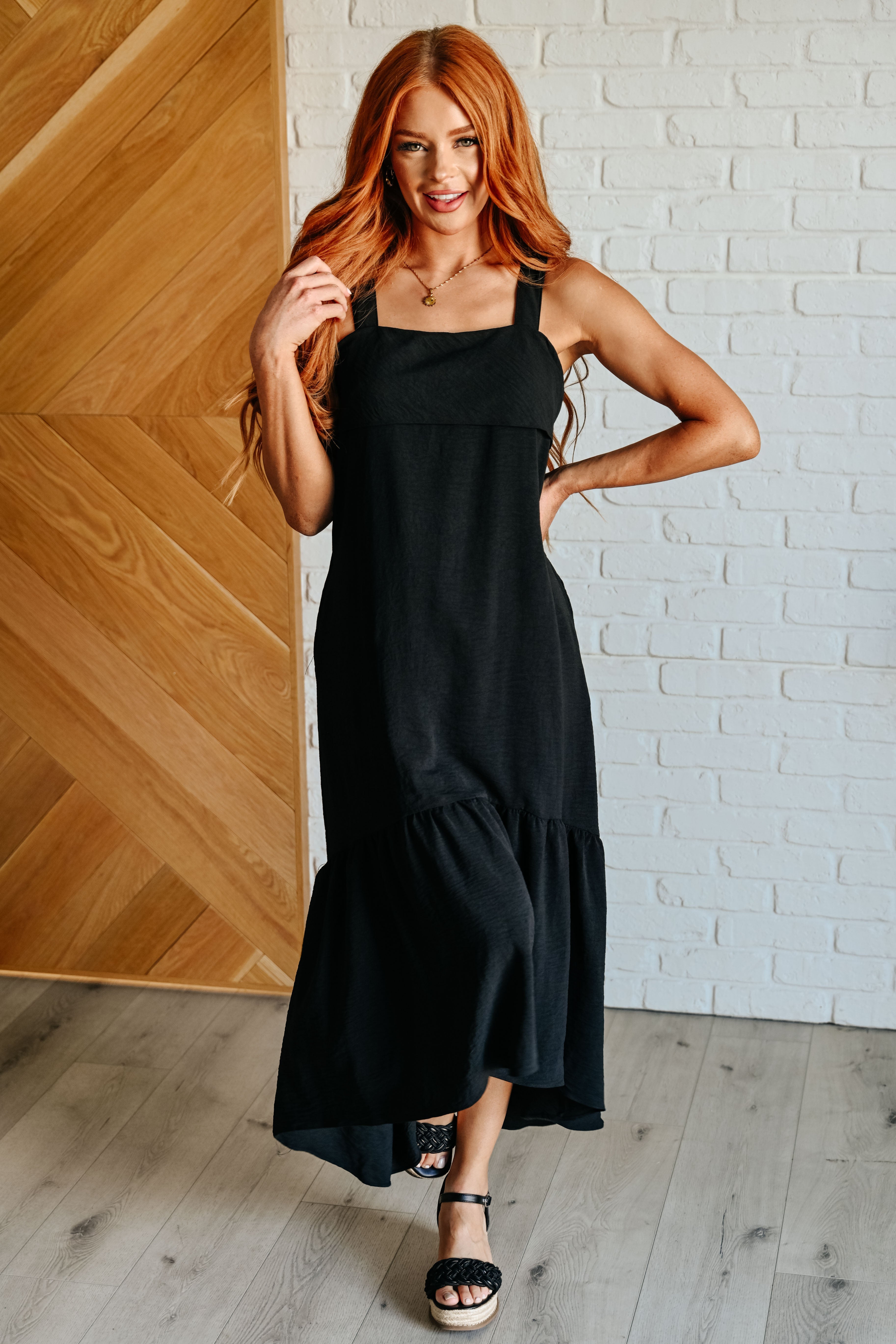 Nightlife Tie Back Maxi Dress Dresses Ave Shops- Tilden Co.