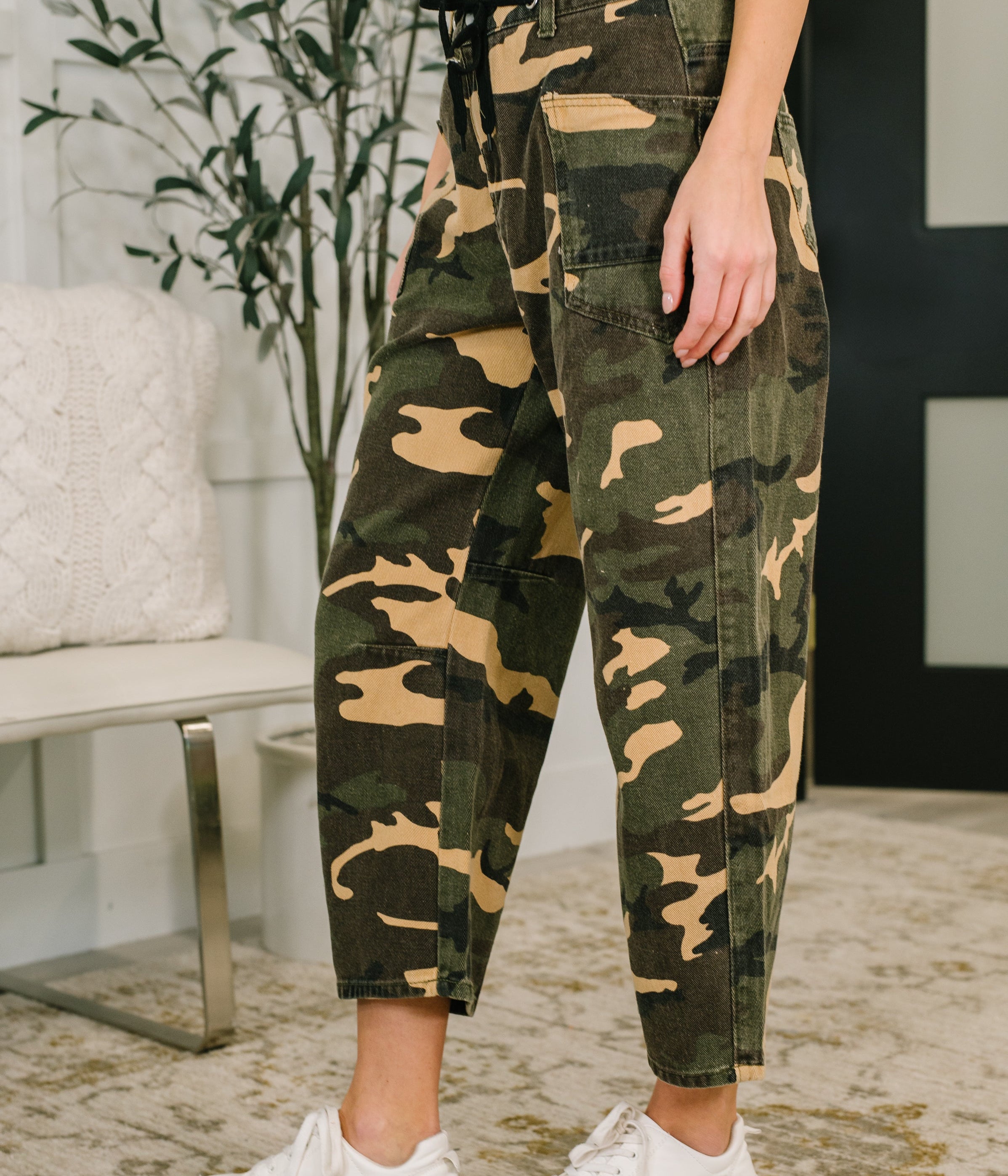 Now You See Me Camo Cargo Pants Womens Ave Shops- Tilden Co.