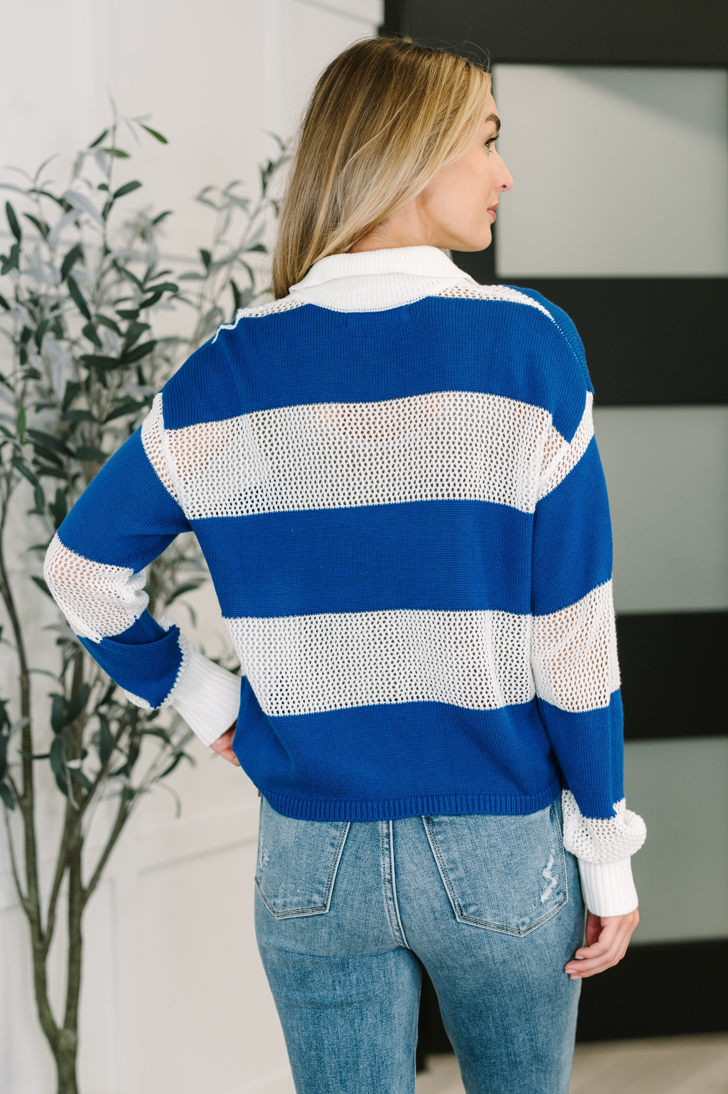 Oceanfront Stroll Button Henley Womens Ave Shops- Tilden Co.