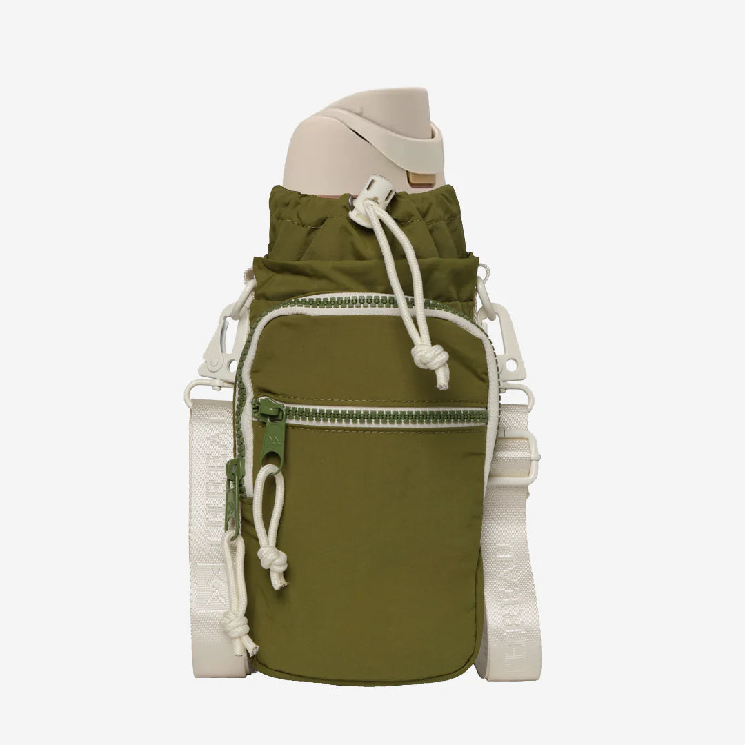 Thread Aqua Sling Water Bottle Bag Olive Olive bag Thread- Tilden Co.