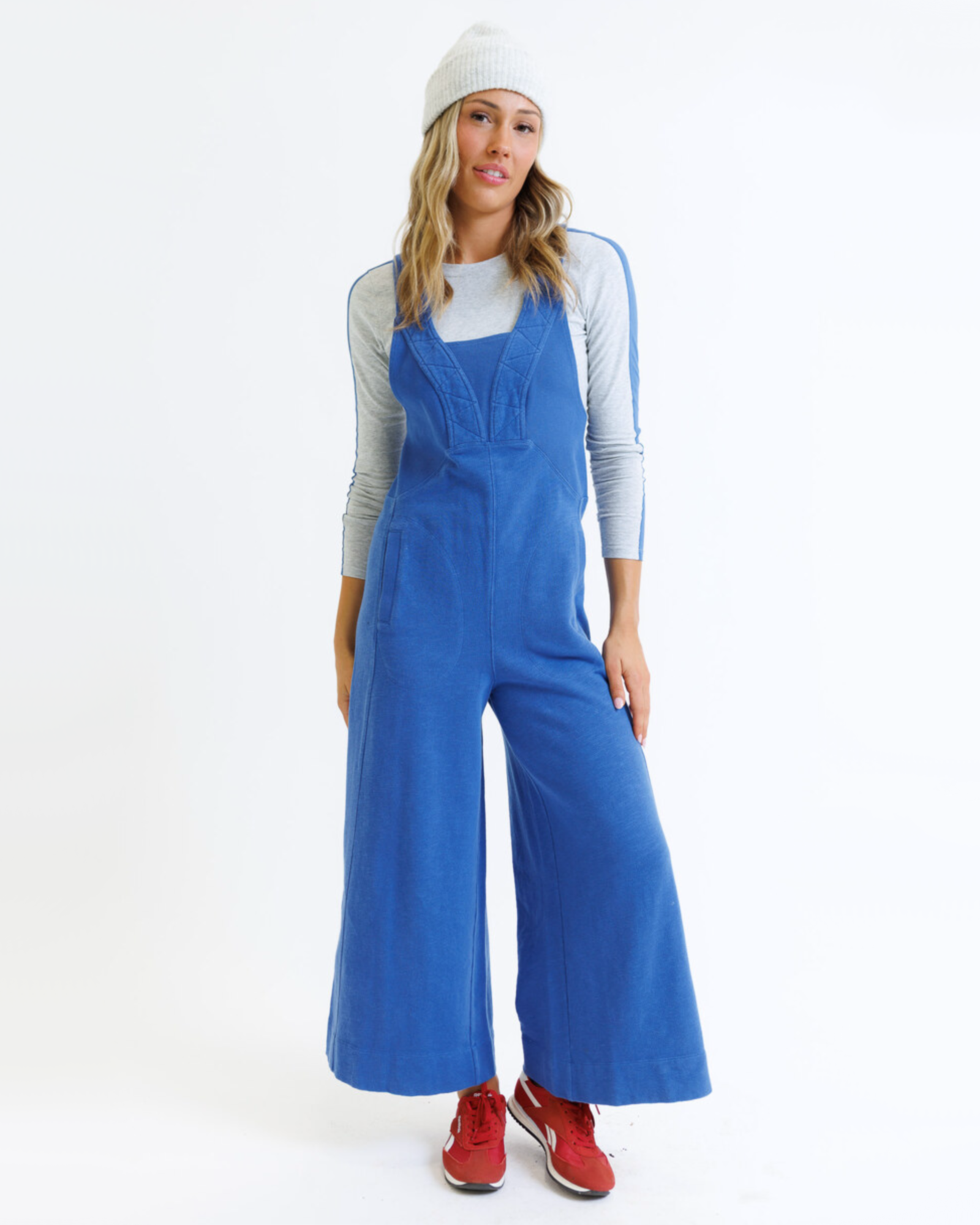 Perfect Balance Jumpsuit XS / Bright Cobalt XS Bright Cobalt Jumpsuits Downeast- Tilden Co.