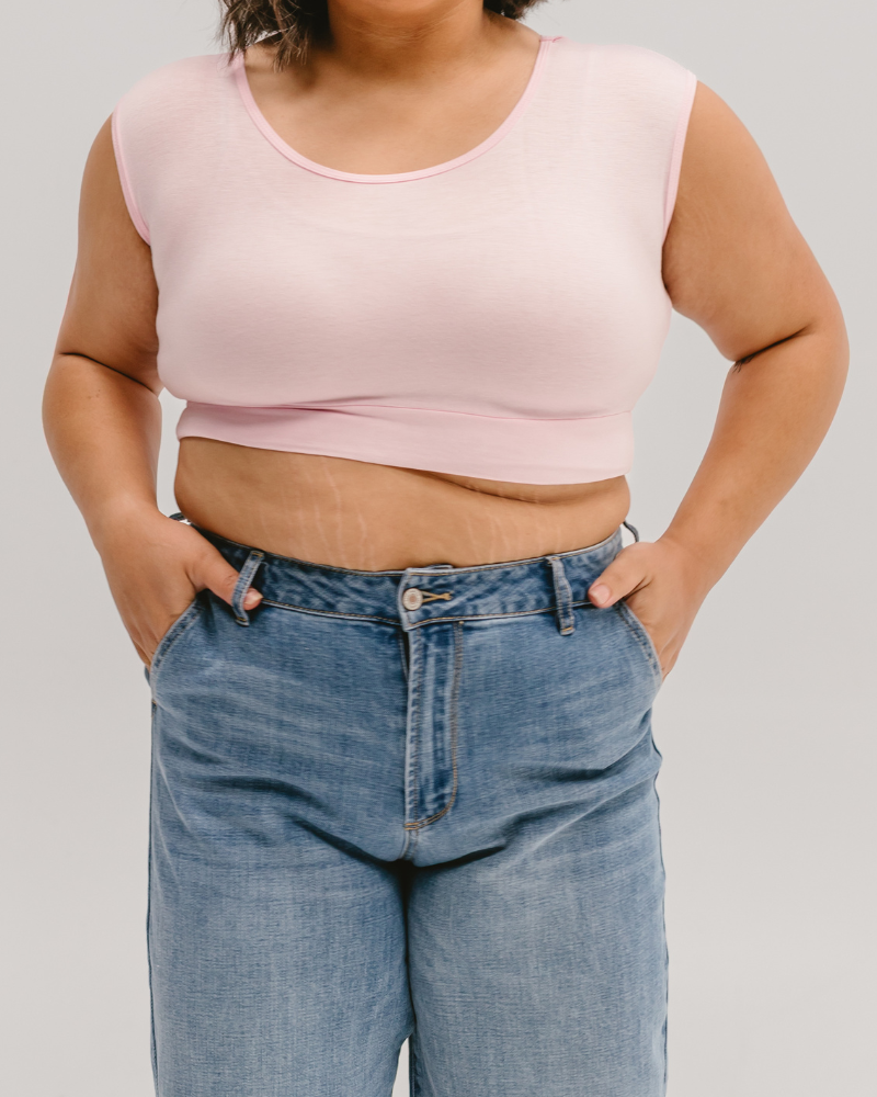 Classic Basic Cap Sleeve Layering Top HALFTEE Layering Fashions- Tilden Co.